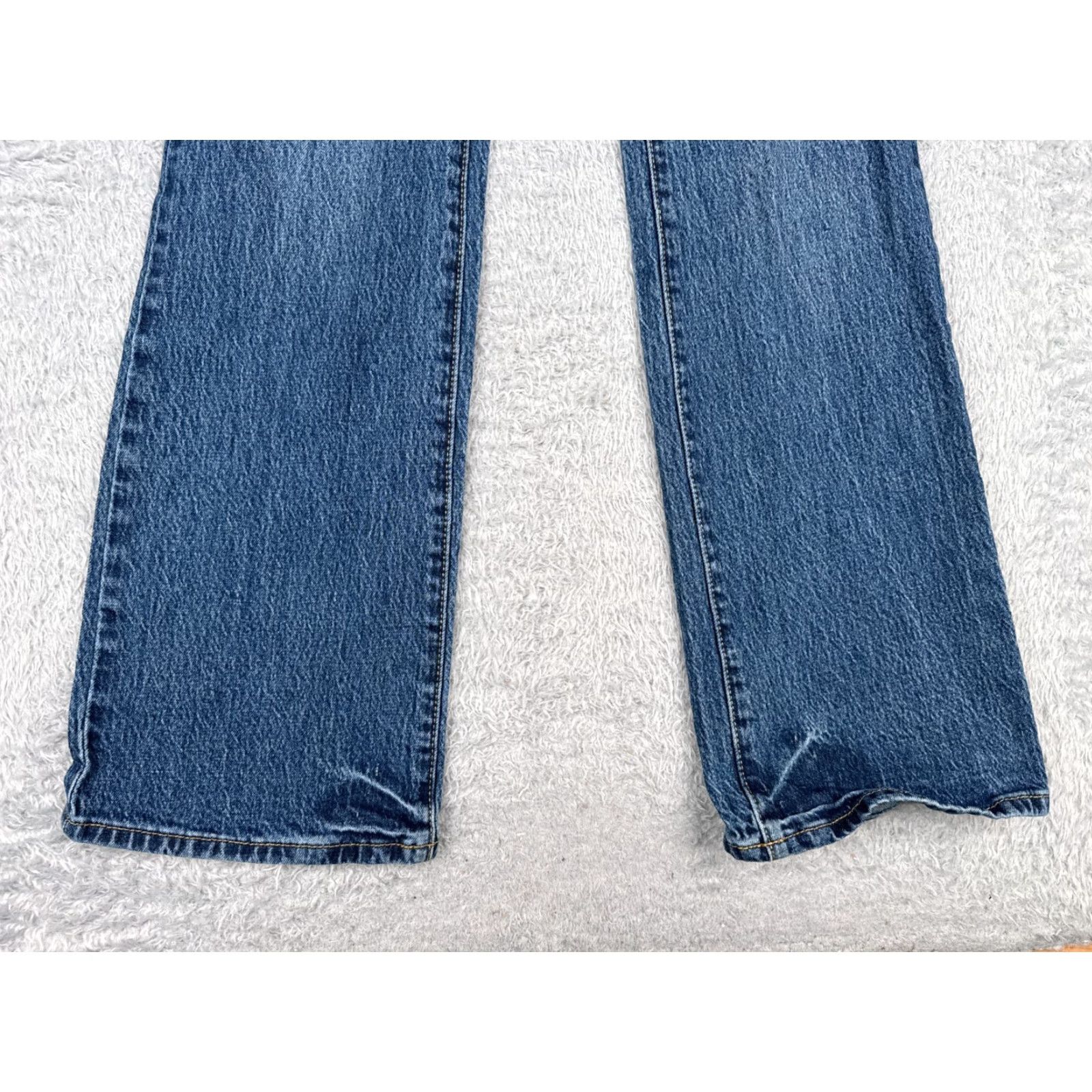 Vintage Universal Thread Jeans Women 2 Blue Denim Bootcut High Rise Cotton Blend 28x31 Womens Size 26" / US 2 / IT 38 - 2 Thumbnail