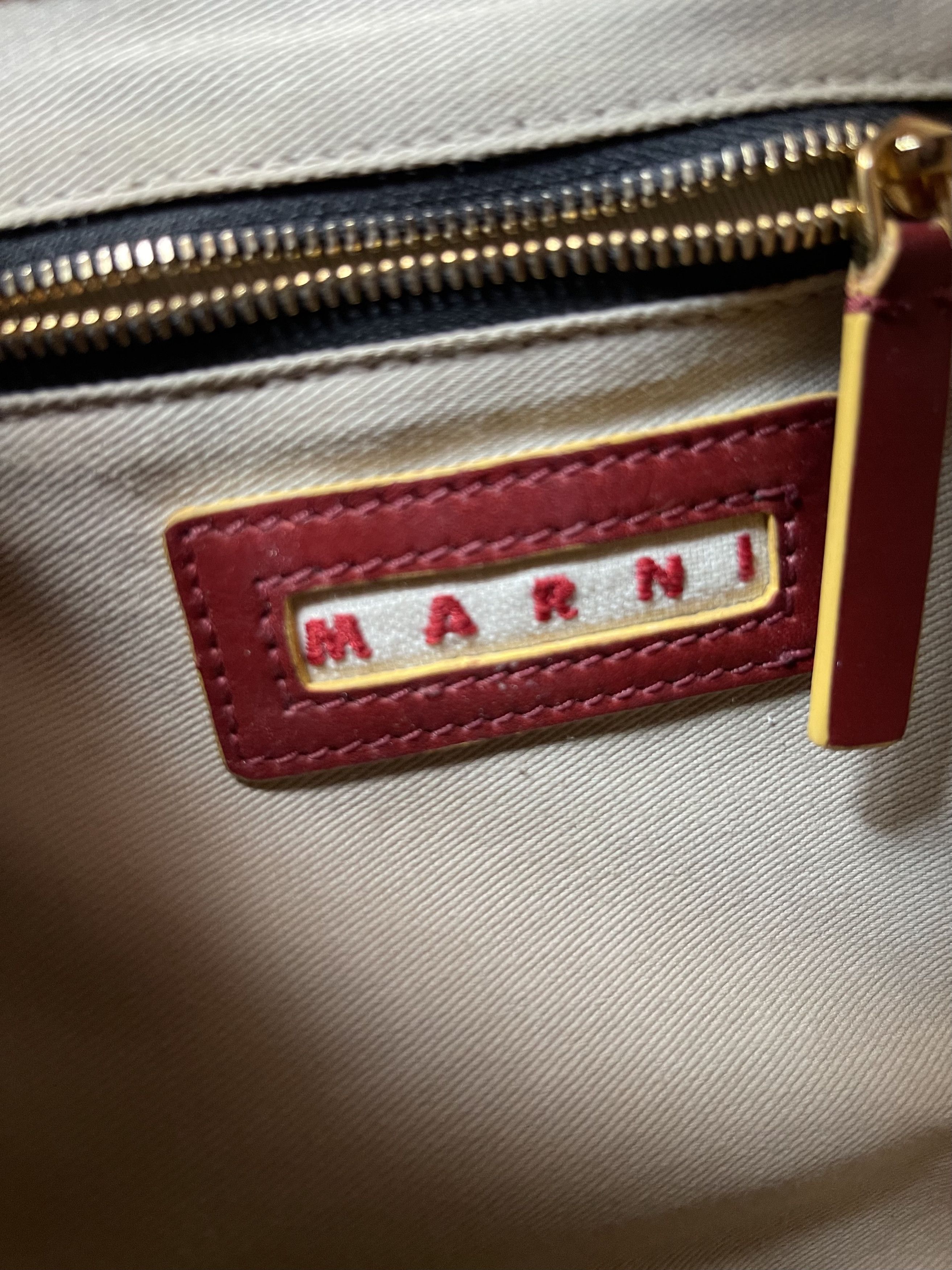 Marni Marni Marionette Bag - Colorblock Leather Size ONE SIZE - 6 Thumbnail
