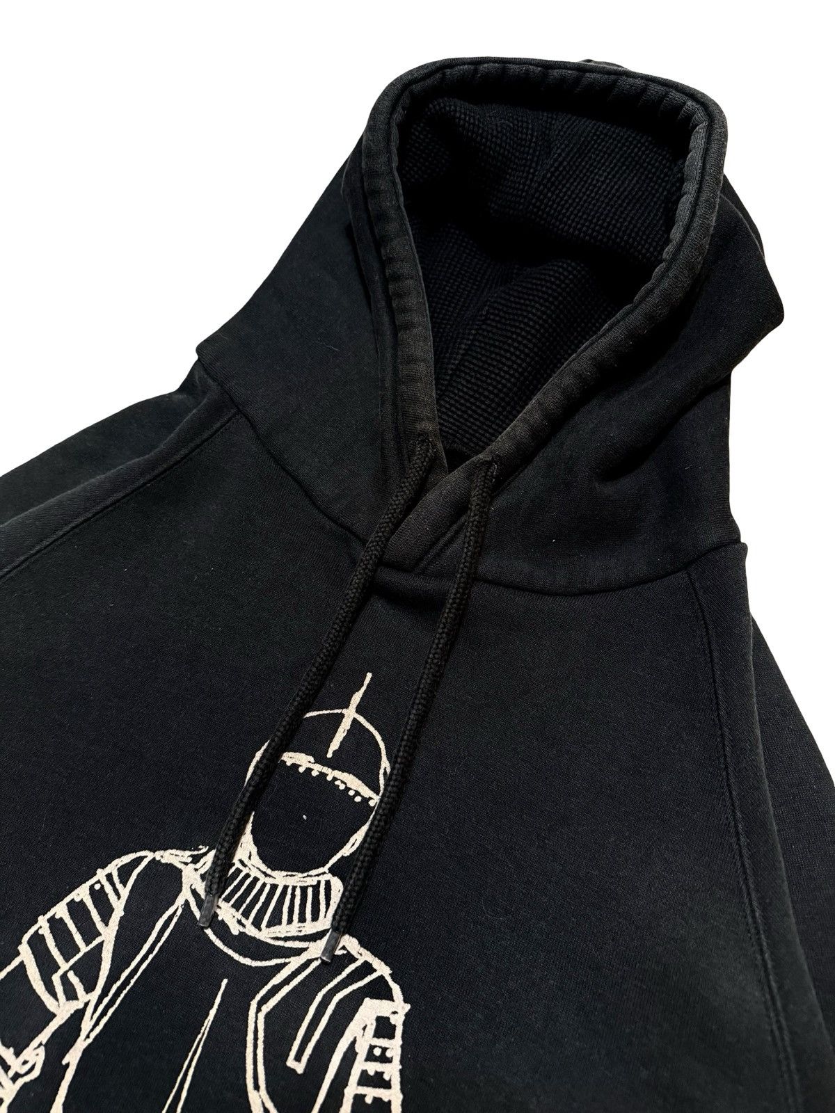 Number (N)ine AW00 “The Redisun” Knight Thermal Hoodie Size US XL / EU 56 / 4 - 5 Thumbnail