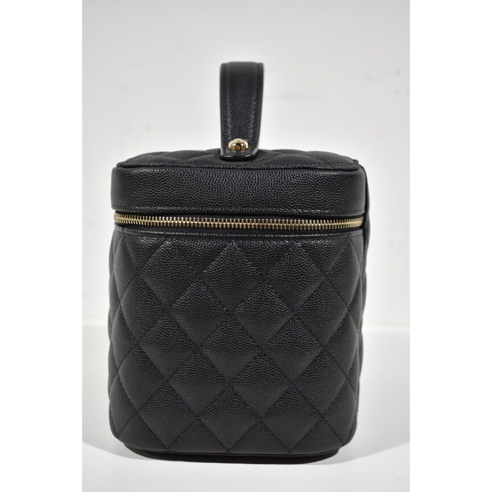 Chanel Chanel Vanity Pouch Case Top Handle Travel Toiletry Bag Size ONE SIZE - 5 Thumbnail