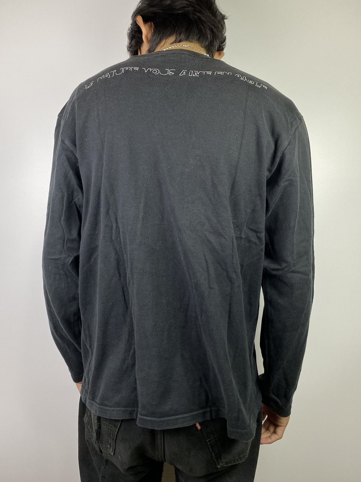 If Six Was Nine × Japanese Brand × Le Grande Bleu (L.G.B.) 2000s joie de vivre aigle longsleeve Size US M / EU 48-50 / 2 - 9 Thumbnail
