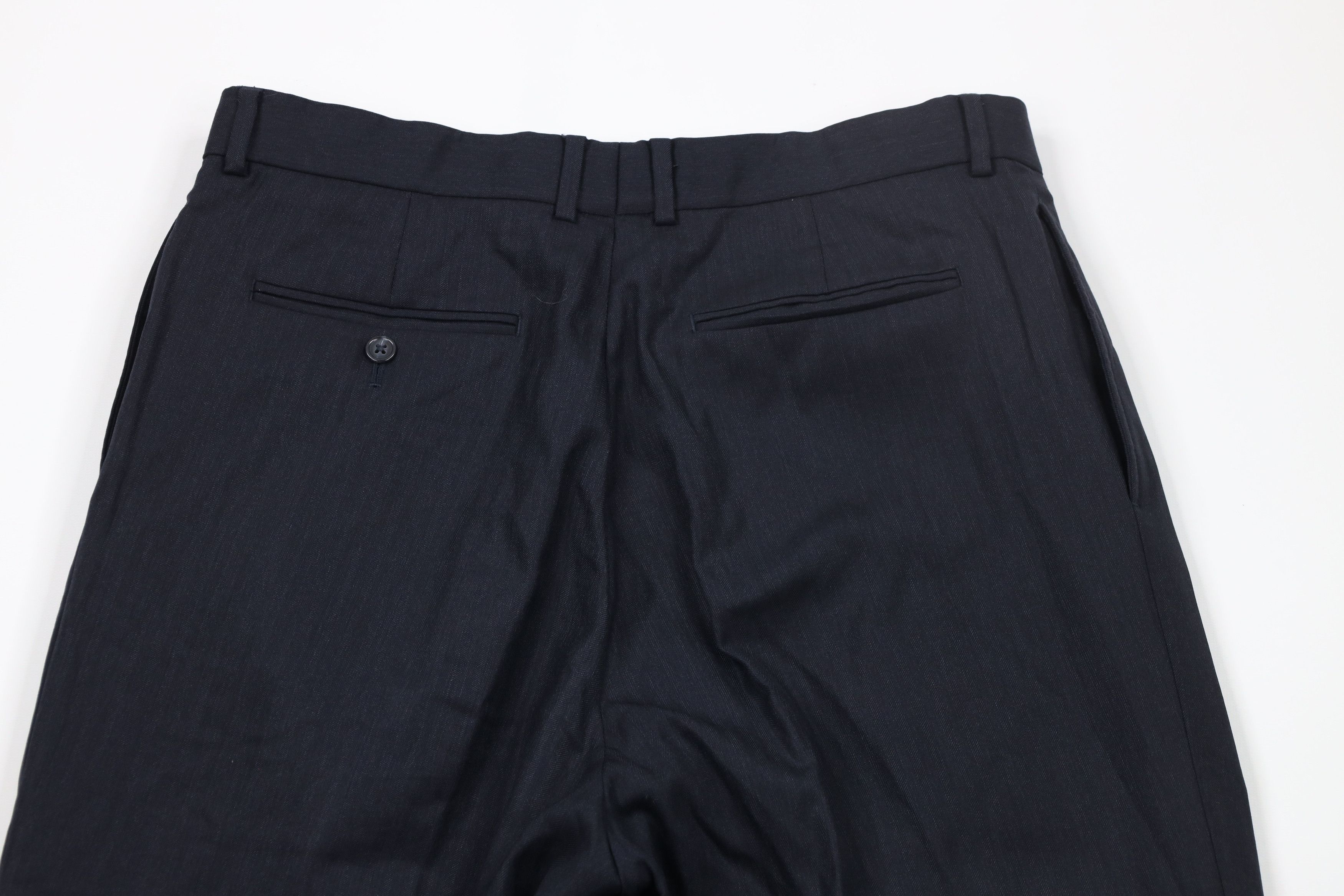 Vintage Vintage 70s Streetwear Cuffed Herringbone Chino Pants Size US 32 / EU 48 - 10 Thumbnail