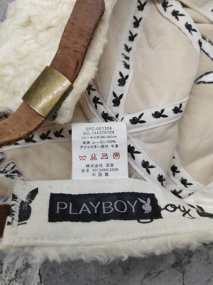 Playboy Vintage Playboy Fur Style Cap Hat Size ONE SIZE - 7 Thumbnail