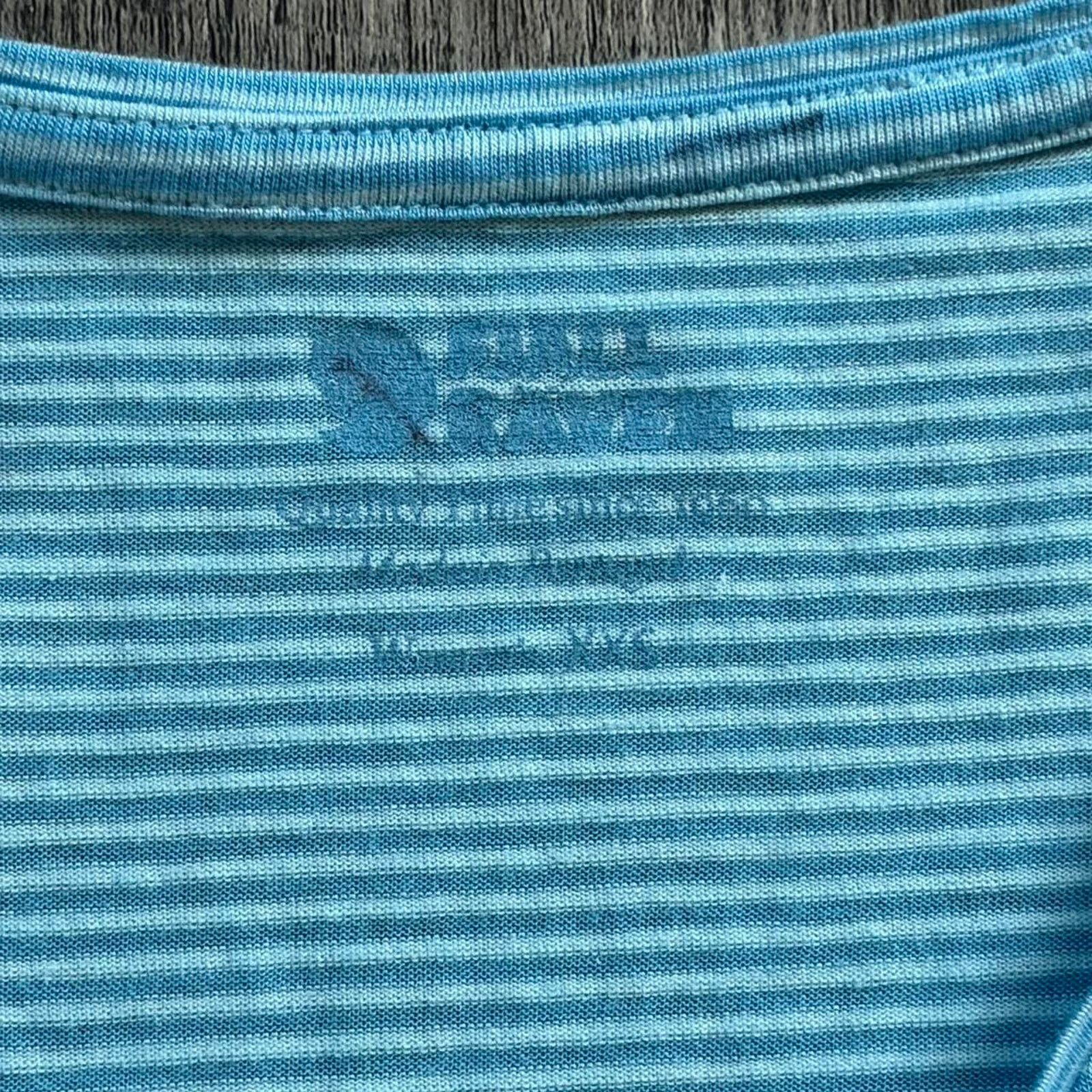 Other Light Blue Striped Fjallraven Top -Size:XXS Size XXS / US 00 / IT 34 - 4 Thumbnail