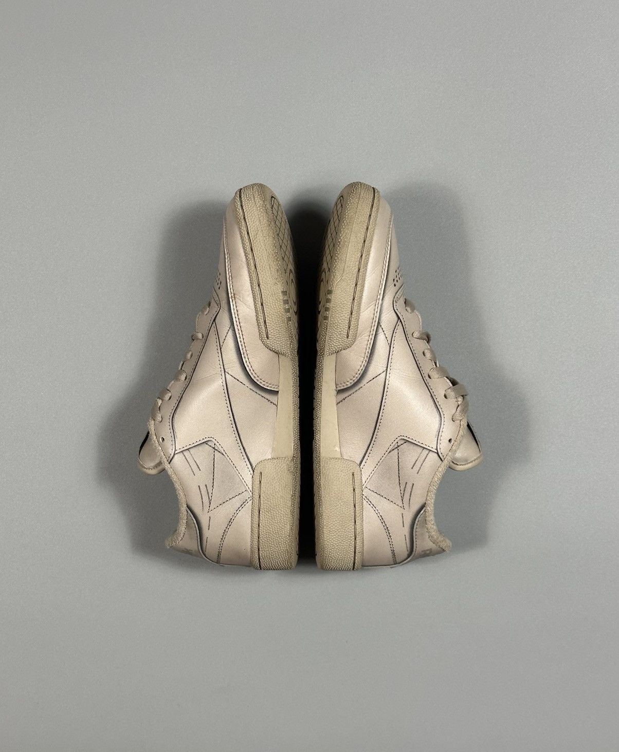 Maison Margiela × Reebok Reebok x Maison Margiela Project 0 Club C Low Top Sneakers Size US 7.5 / EU 40-41 - 4 Thumbnail