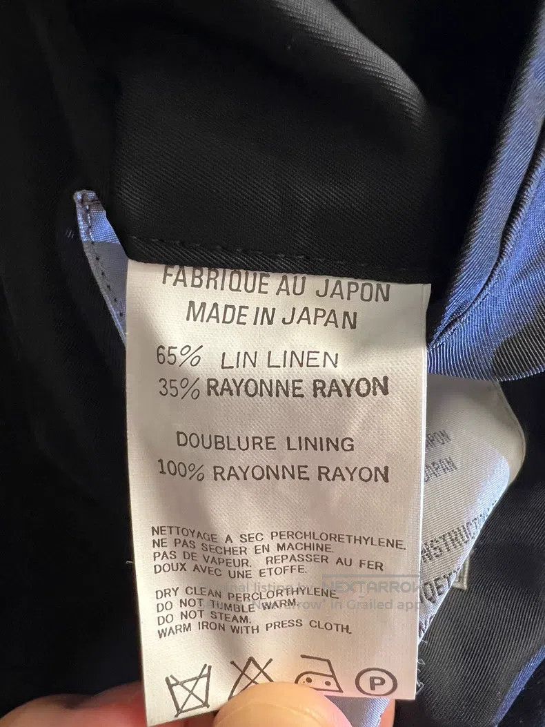 Yohji Yamamoto Yohji Yamamoto Double-breasted silk-blend silhouette jacke Size US S / EU 44-46 / 1 - 9 Thumbnail