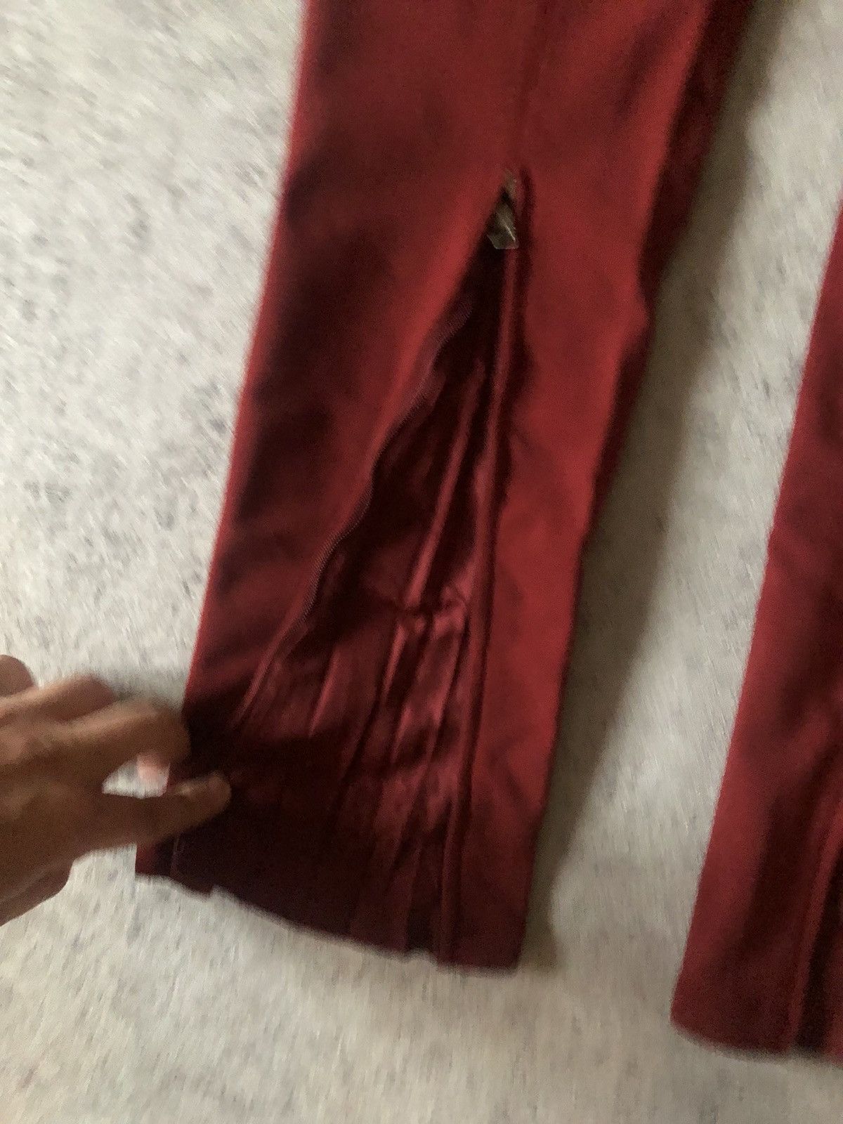 Designer × Prada × Vintage VINTAGE PRADA SPORT RED TAB PANTS Size 26" / US 2 / IT 38 - 7 Thumbnail