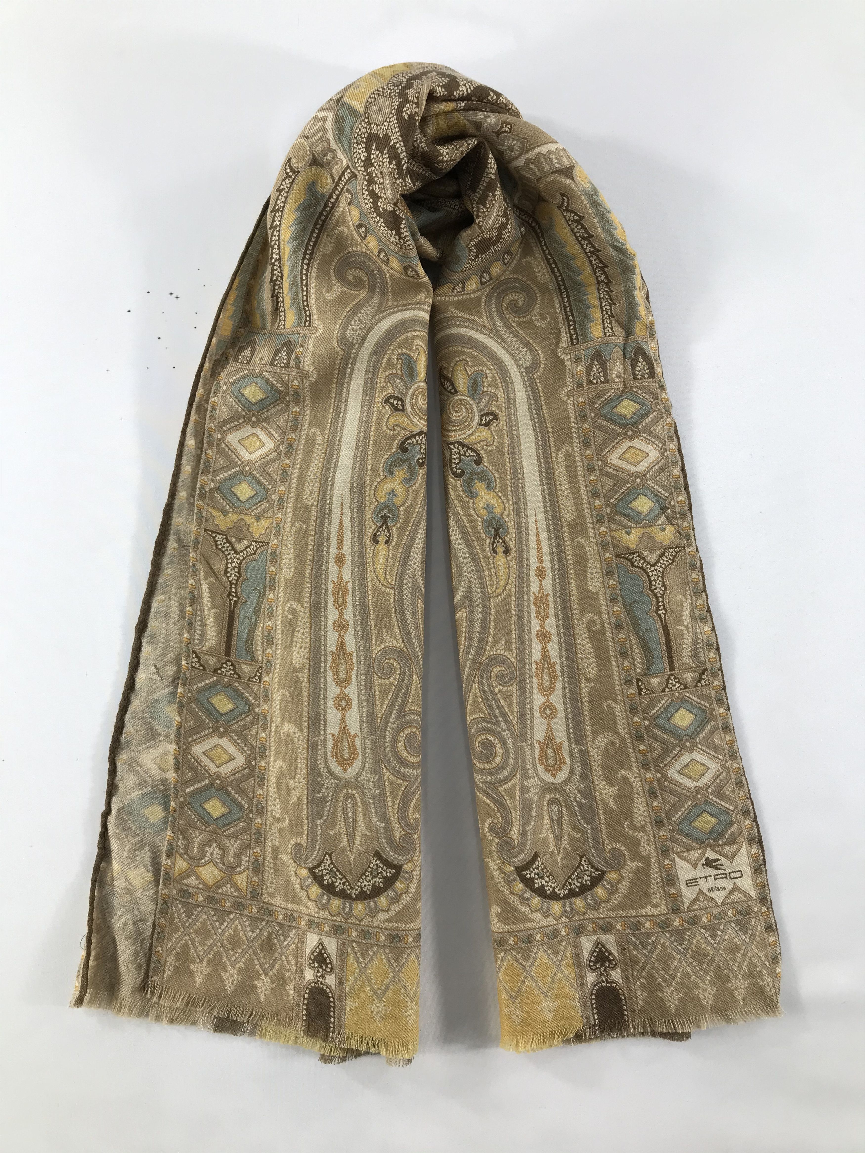 Etro Vintage Etro Scarf/Muffler/Neckwear MF921 Size ONE SIZE - 1 Thumbnail