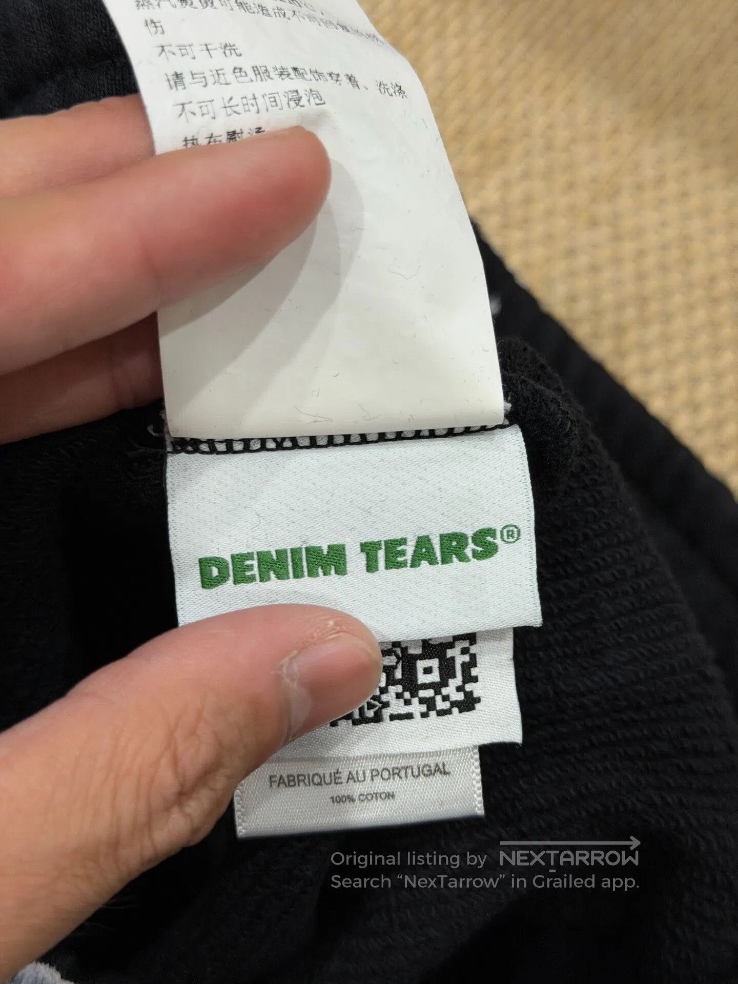 DENIM TEARS Denim Tears Biggie Cotton Fleece Pants. Size US 34 / EU 50 - 7 Thumbnail