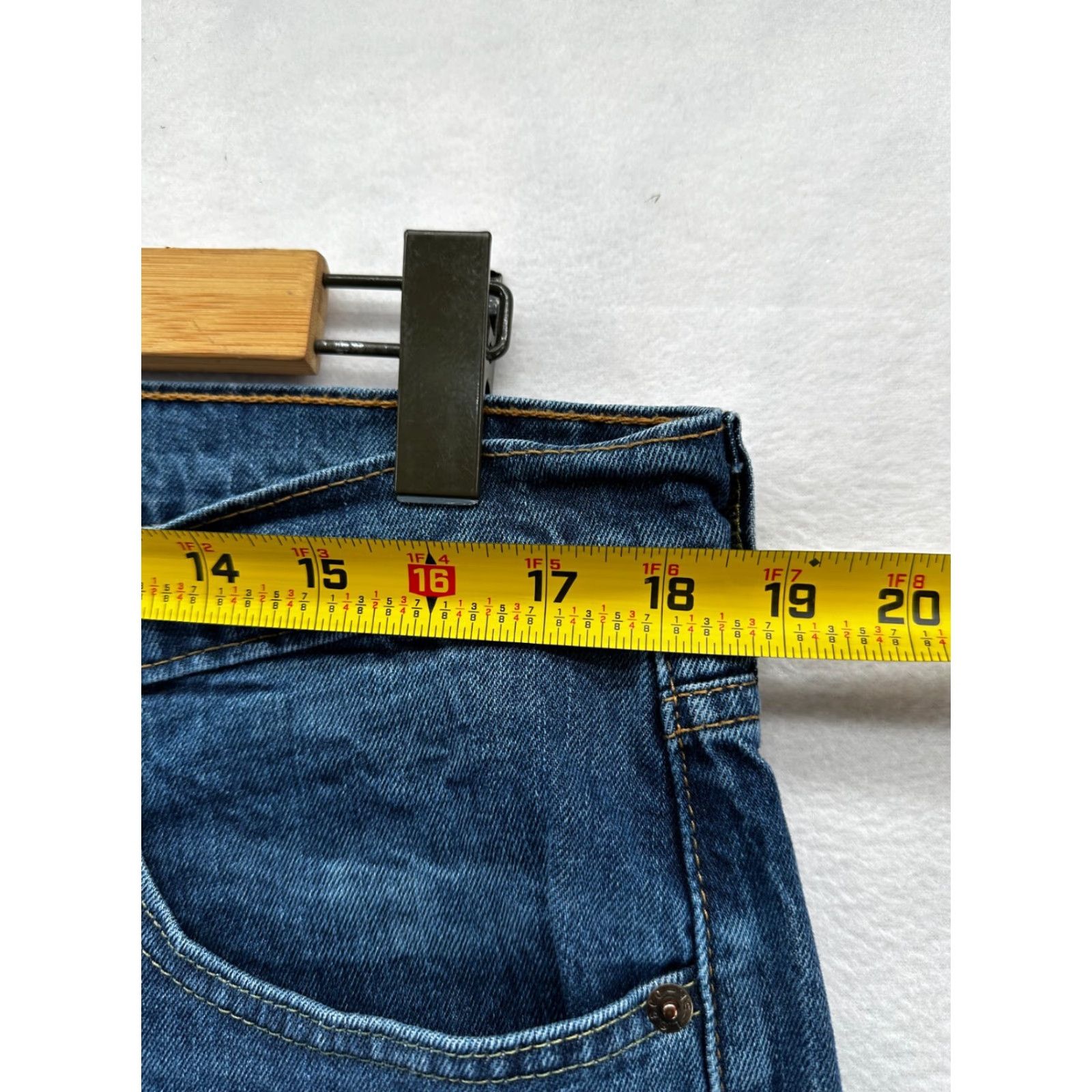 Levi's Levis Jeans 36x32 Mens Blue 527 Straight American Western Dark Wash Faded Denim Size US 36 / EU 52 - 6 Thumbnail