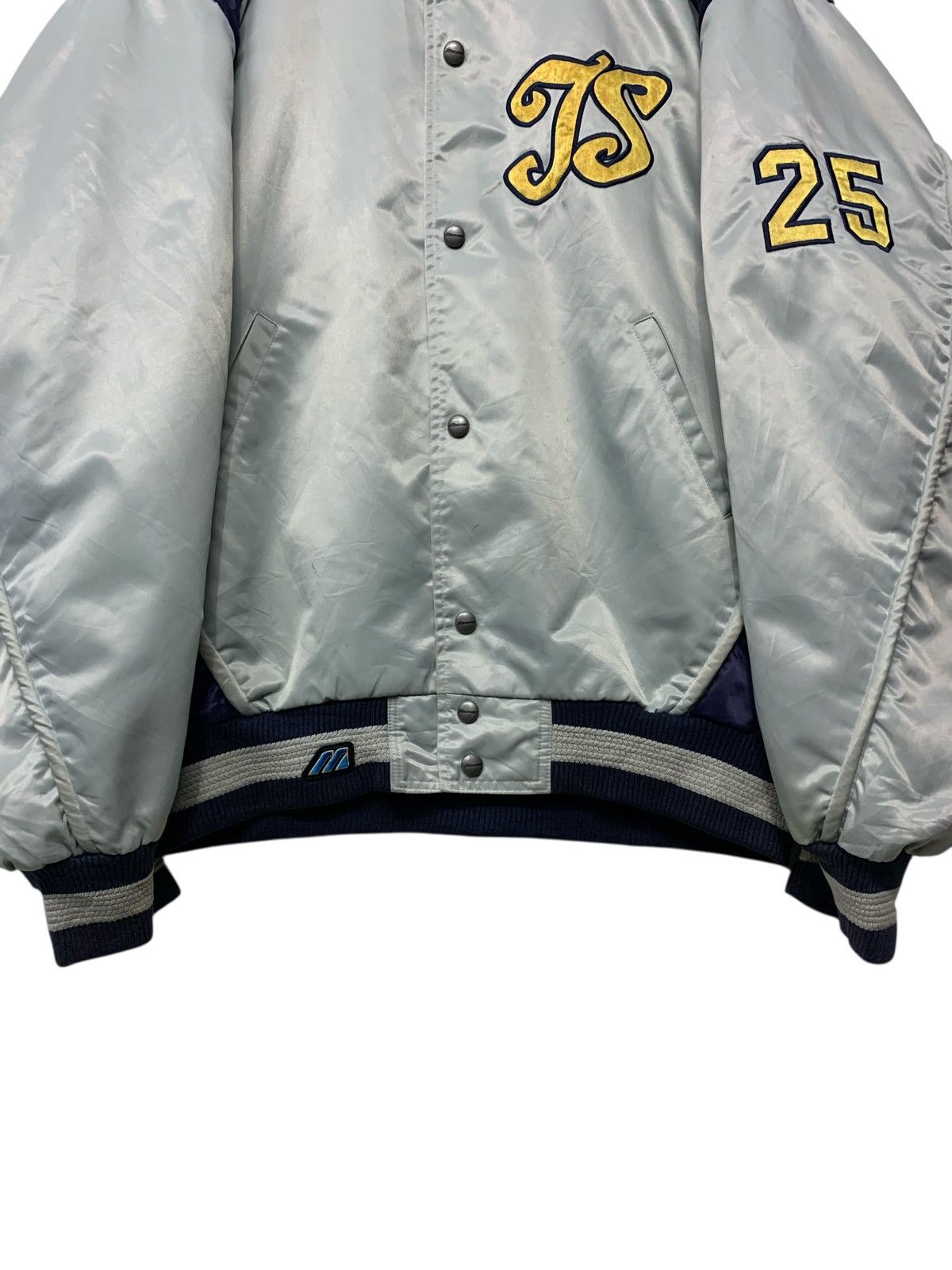 Mizuno Vintage 90's Mizuno JS "25" Button Ups Baseball Jacket Size US XL / EU 56 / 4 - 6 Thumbnail