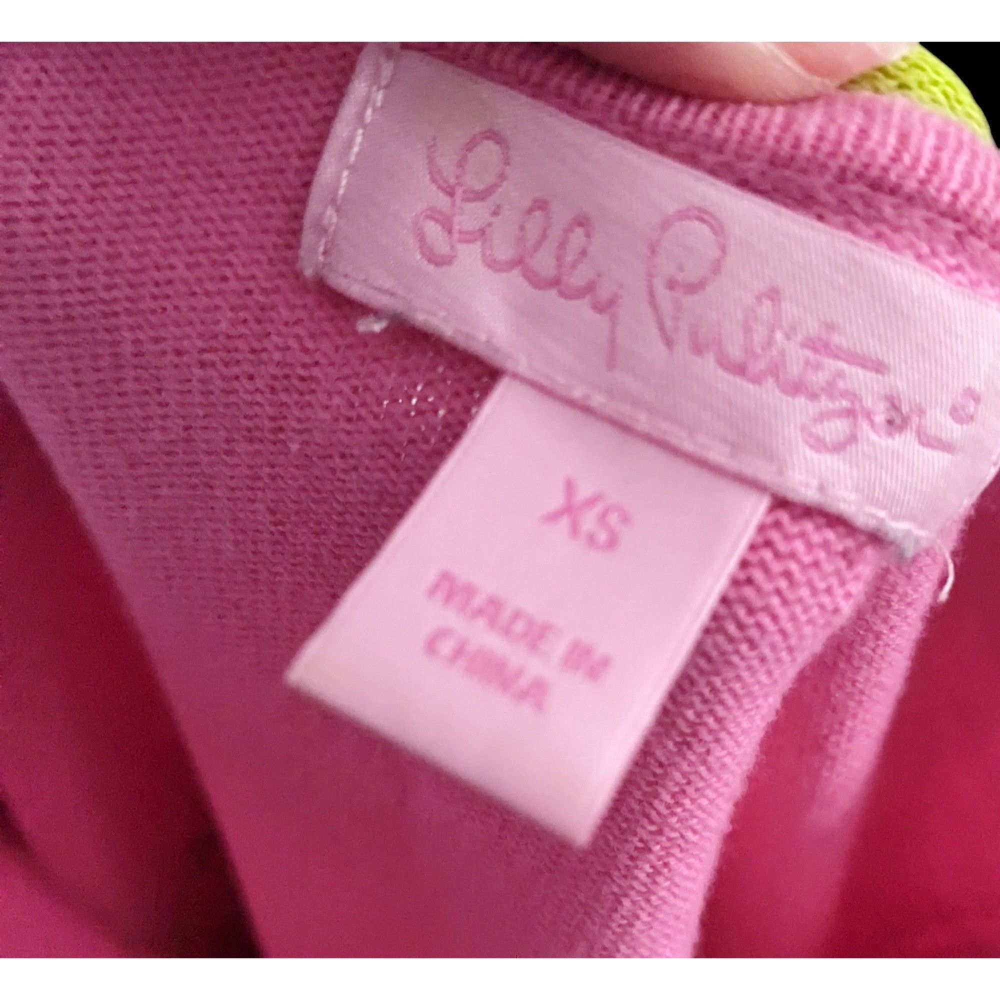 Lilly Pulitzer Lilly Pulitzer Pink And Green Striped Top Size XS Size XS / US 0-2 / IT 36-38 - 4 Thumbnail