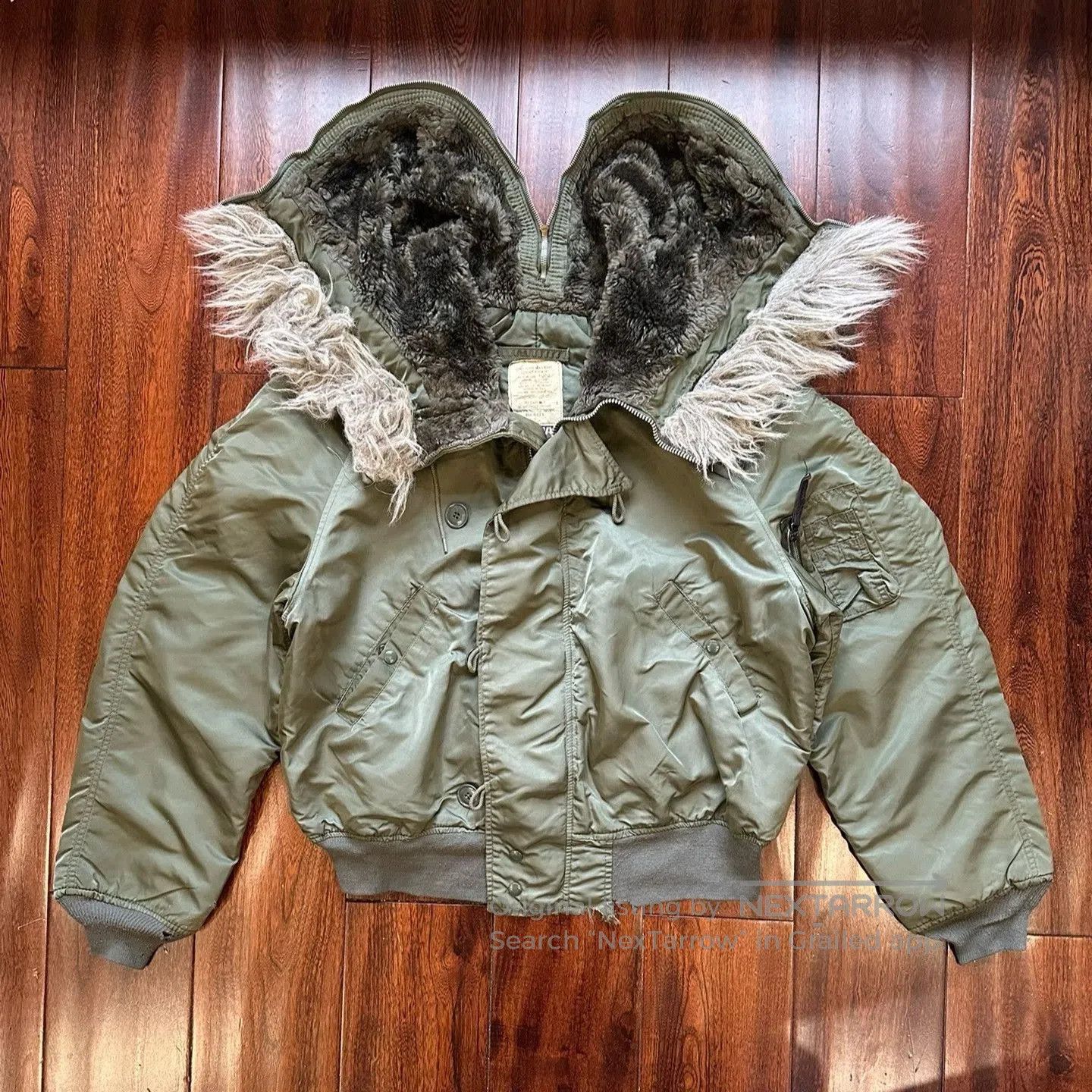 Vintage Vintage N2B Bomber 80s USA. Size US M / EU 48-50 / 2 - 2 Thumbnail