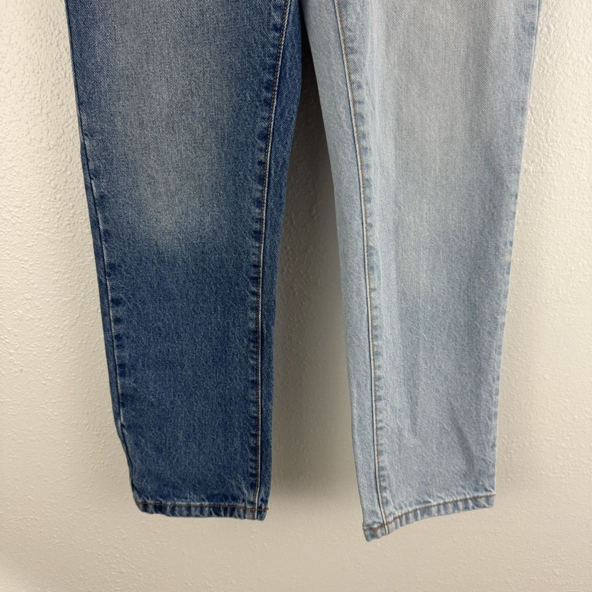 Other REVICE Two Tone Tokyo Ying Yang High Rise Straight Leg Jeans Size 28" / US 6 / IT 42 - 6 Thumbnail