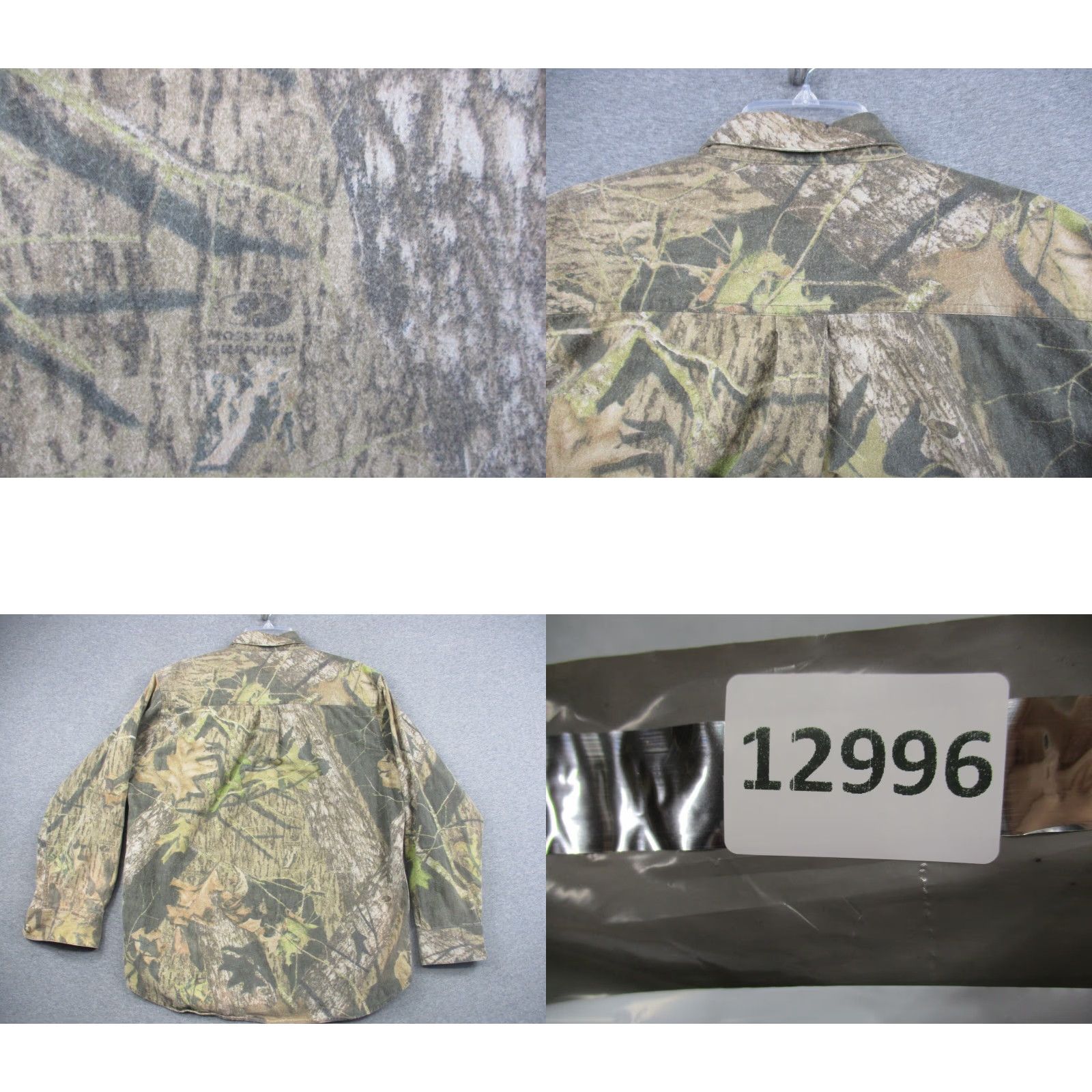 SafTbak VINTAGE SafTbak Saftbak Trebark Camo Shirt Hunting Jacket Men Large Long Sleeve USA Made Size US L / EU 52-54 / 3 - 8 Thumbnail