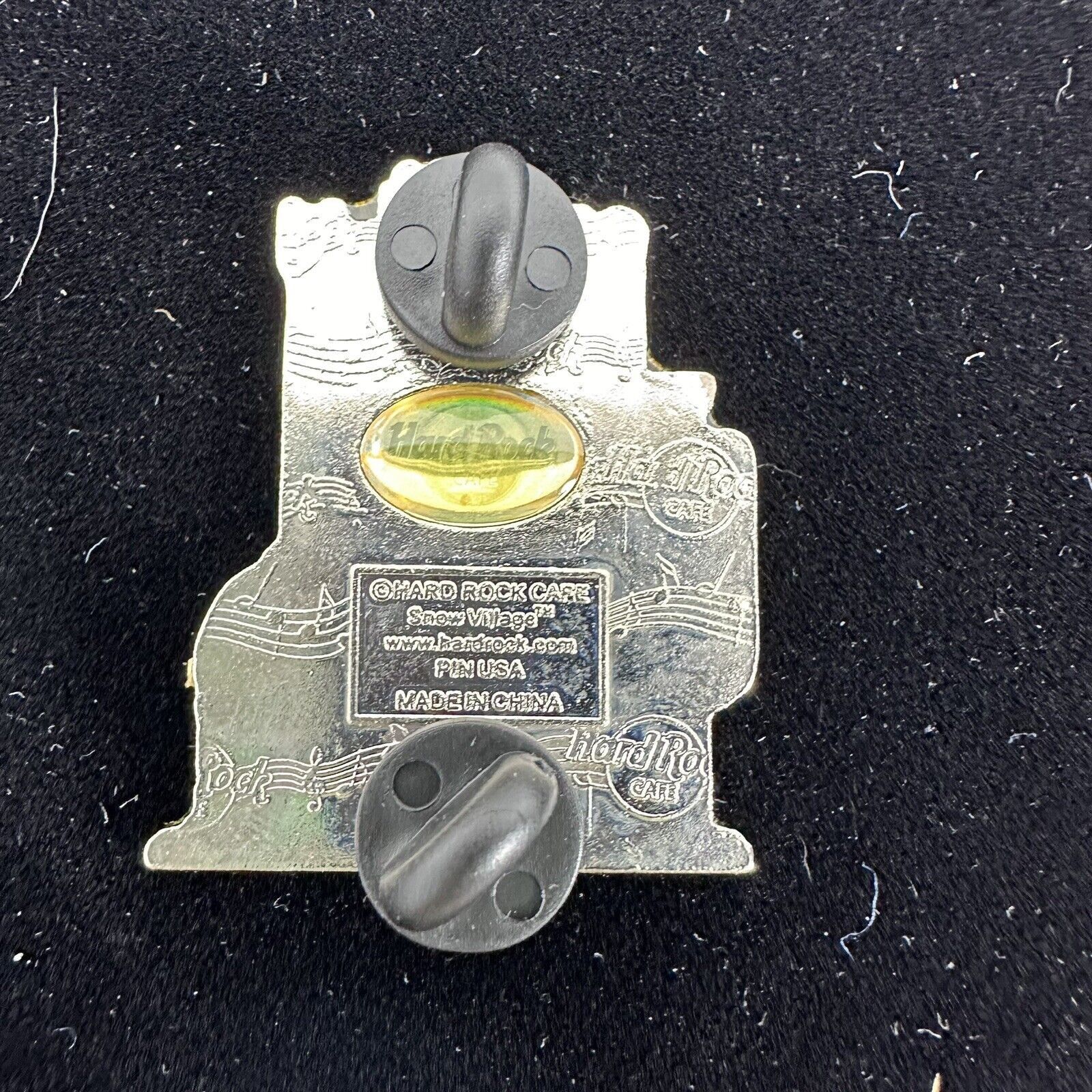 Hard Rock Cafe Hard Rock Cafe VTG Dept 56 Snow Village Enamel Pin Memphis Size ONE SIZE - 4 Thumbnail