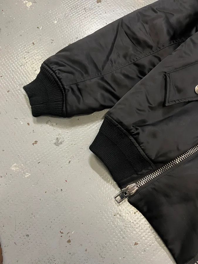 Givenchy AW2016 Givenchy Black Asymmetrical 2 Zips Bomber Jacket Size US M / EU 48-50 / 2 - 6 Thumbnail