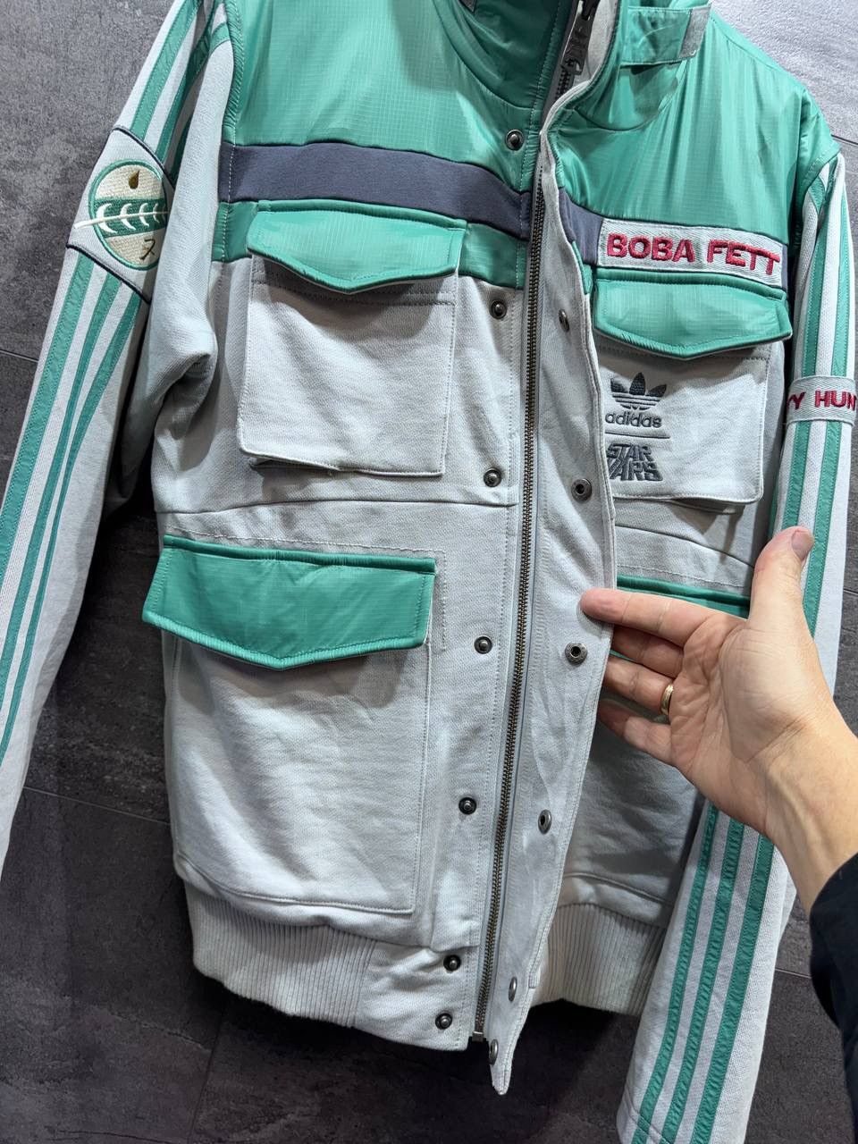 Adidas Adidas x Star Wars Boba Fett Track Jacket Size US S / EU 44-46 / 1 - 3 Thumbnail