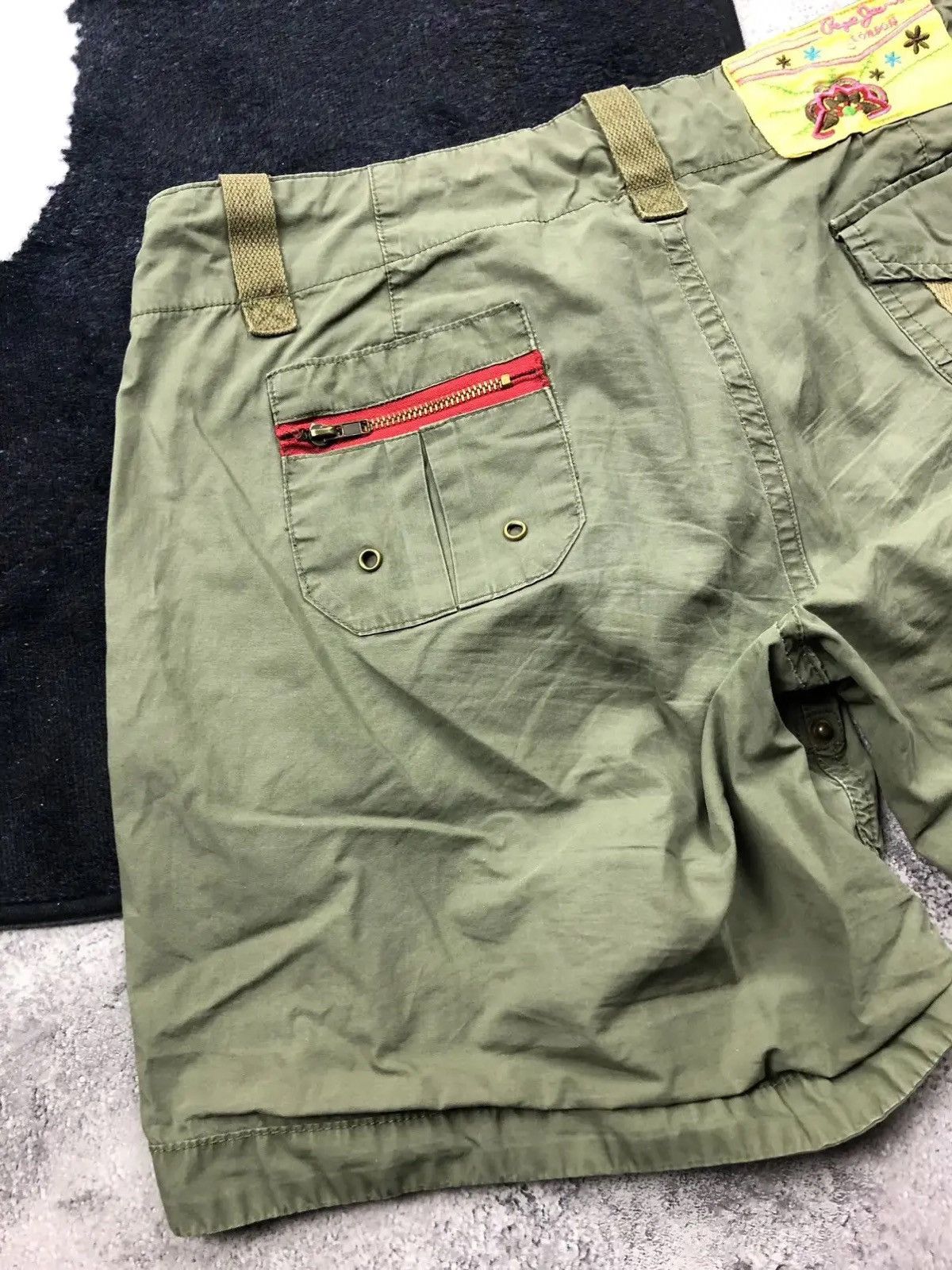 Pepe Jeans PEPE JEANS Vintage Streetwear Avantgarde Multi-pocket Y2k Size 28" / US 6 / IT 42 - 14 Thumbnail