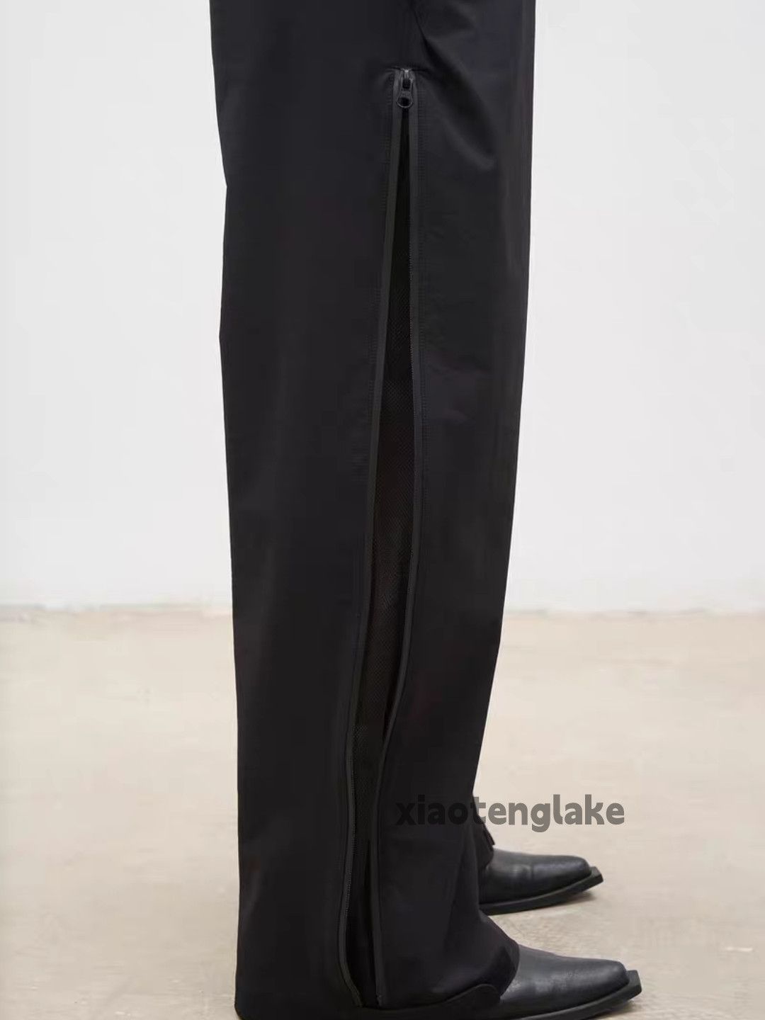 Vintage ltx vintage loose baggy cleanfit yuppie flared zipper pants Size US 36 / EU 52 - 4 Thumbnail