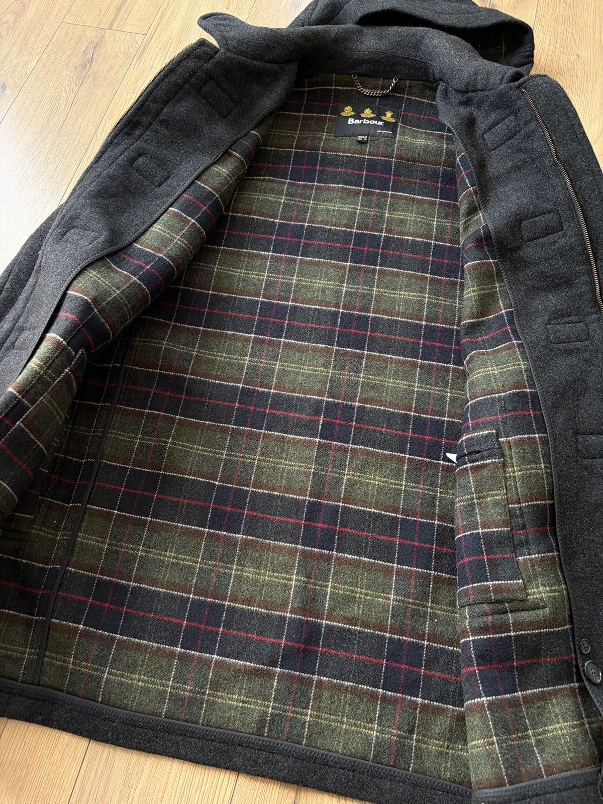 Barbour Barbour Iconic Classic Wool Duffle Coat Size US L / EU 52-54 / 3 - 18 Thumbnail