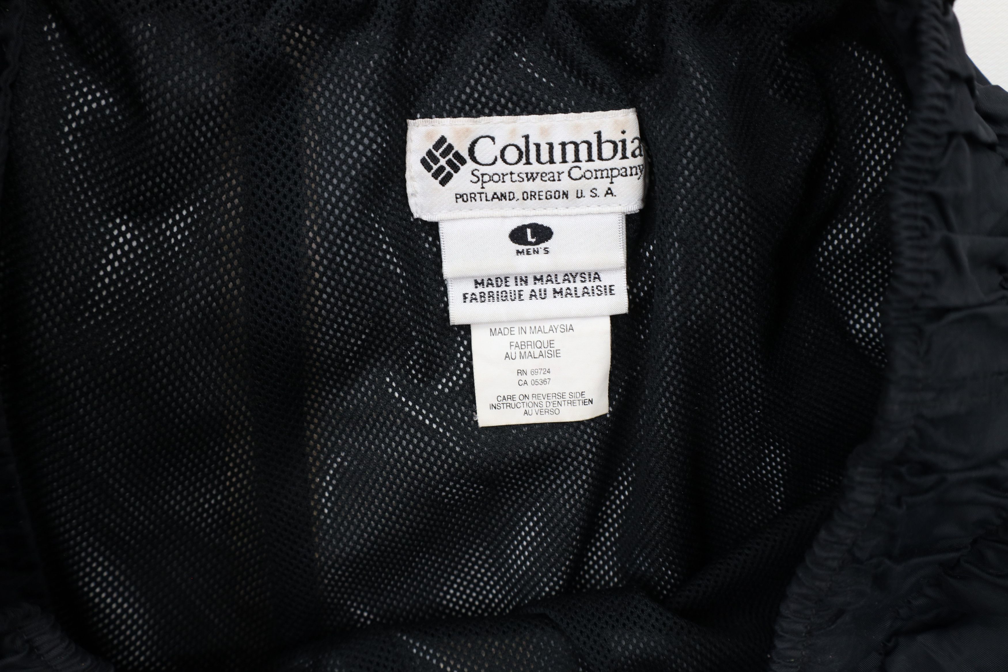 Columbia × Vintage Vintage 90s Columbia Packable Waterproof Wide Leg Rain Pants Size US 36 / EU 52 - 7 Thumbnail