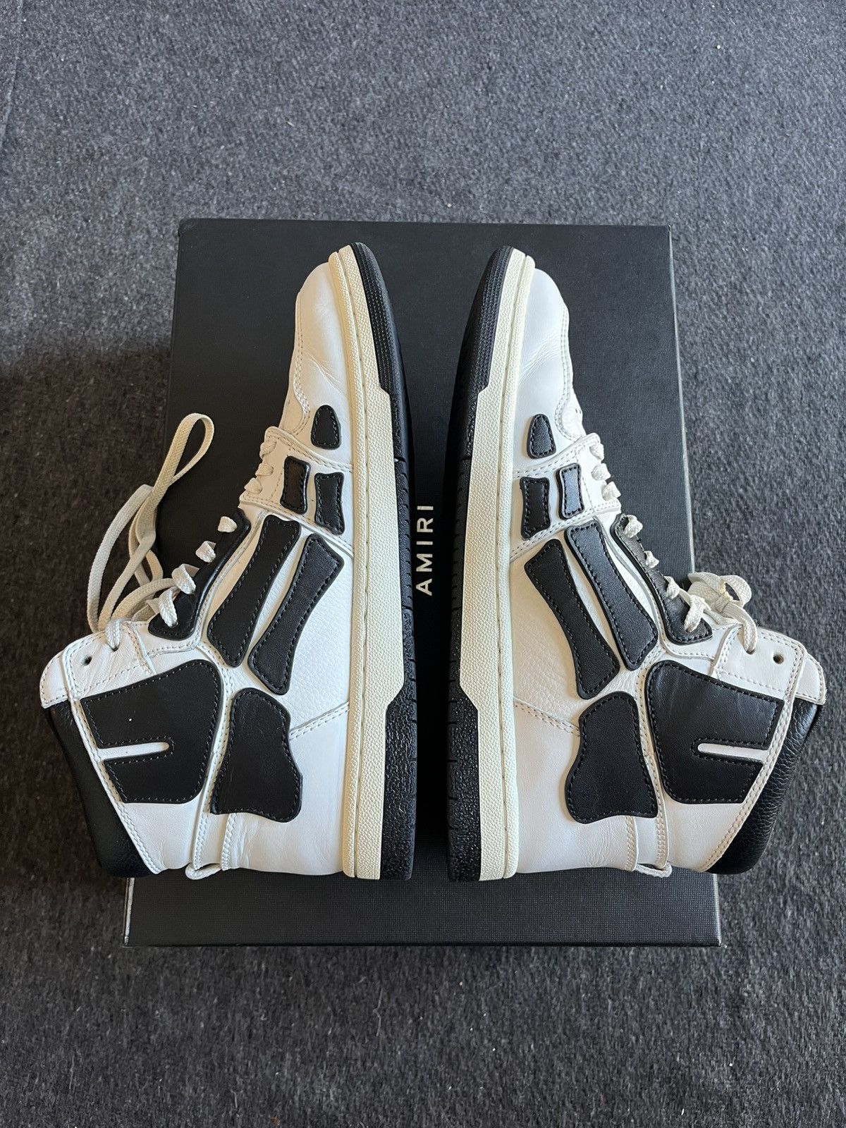 Amiri AMIRI Skel Top Hi Sneaker Skeleton High Top Size US 9 / EU 42 - 3 Thumbnail