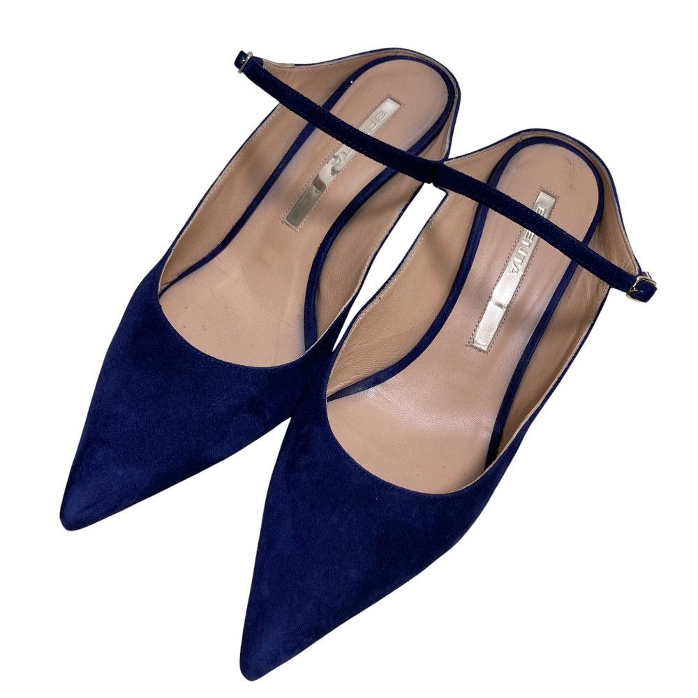 Other Other Brenta Suede Mary Jane Pumps Suede Shoes DUTY FREE for USA Size ONE SIZE - 1 Thumbnail