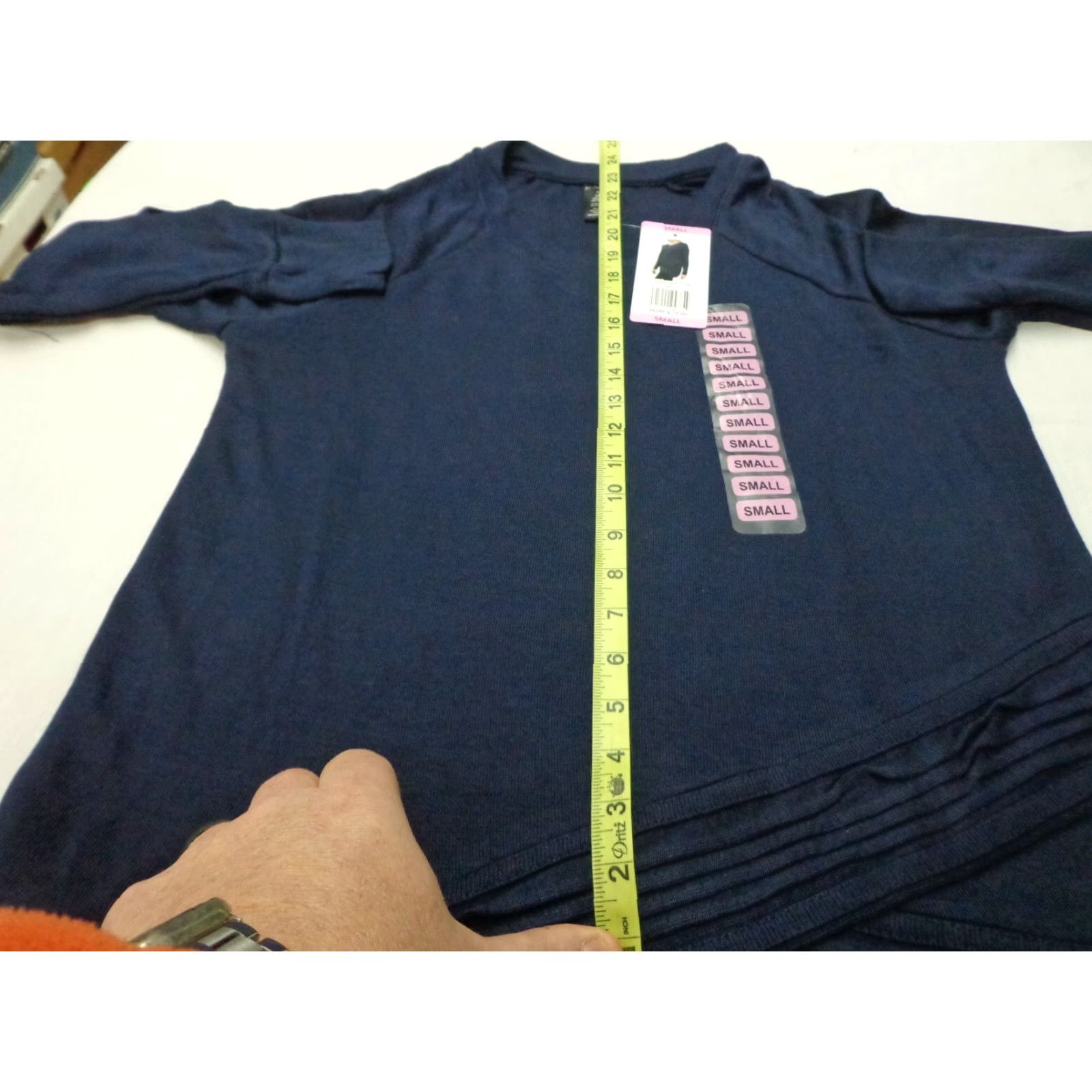 Alife Active Life Women’s Long Sleeve Shirt Sweater Navy Blue Small NEW MSRP -9 Size S / US 4 / IT 40 - 5 Thumbnail