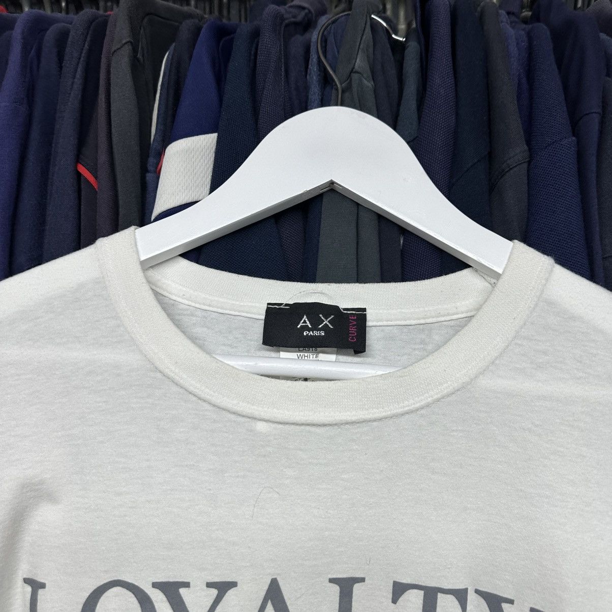 Armani Exchange Luxury Armani Paris T-shirts Big Logo Size XL Loyalty 00s Size US XL / EU 56 / 4 - 6 Thumbnail
