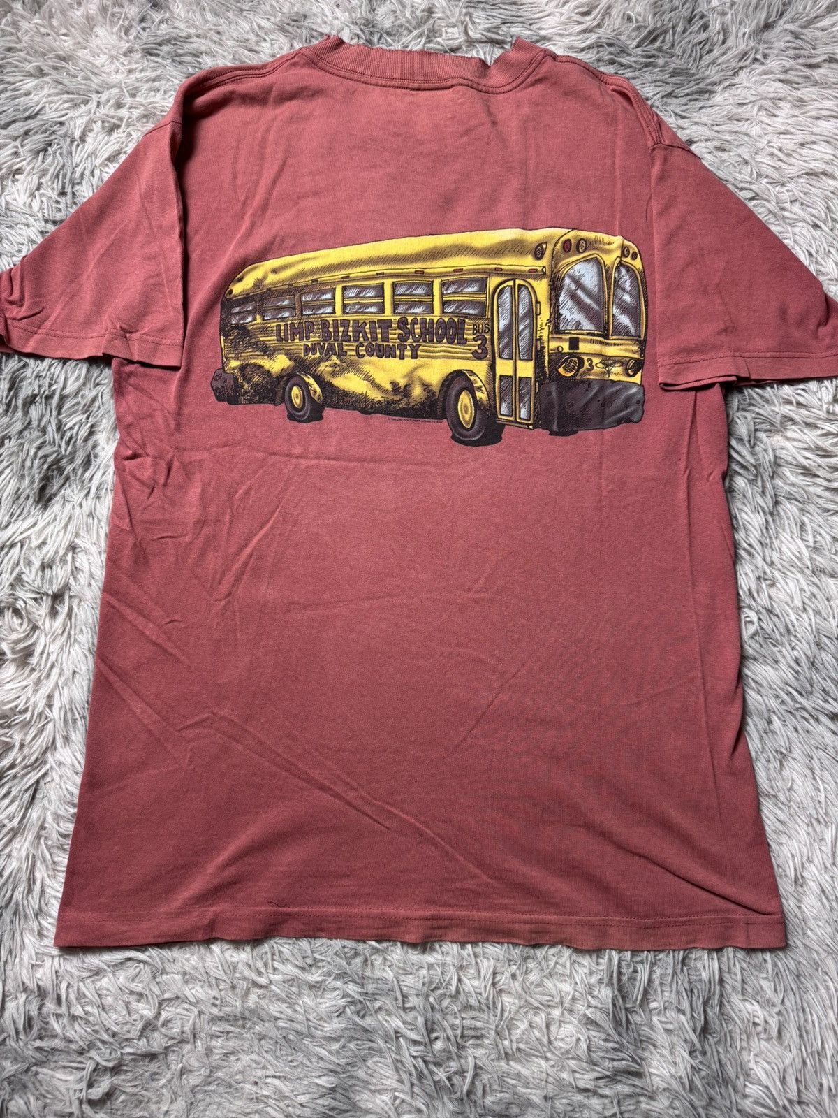 Vintage Vintage Limp Bizkit 1998 School Bus Size US L / EU 52-54 / 3 - 5 Thumbnail