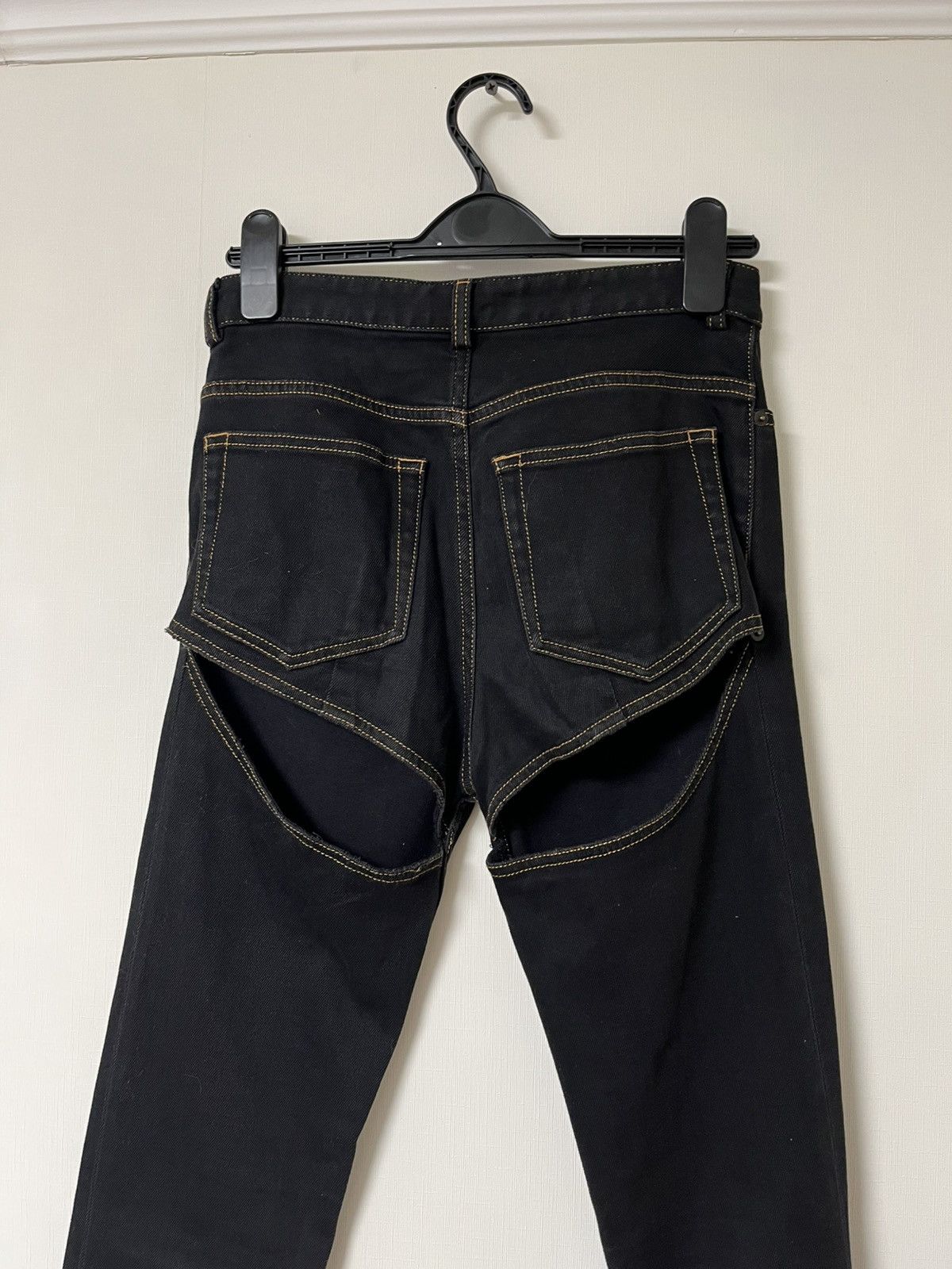 Y/Project Y/Project Cut Out Denim Jeans Size 27" / US 4 / IT 40 - 6 Thumbnail