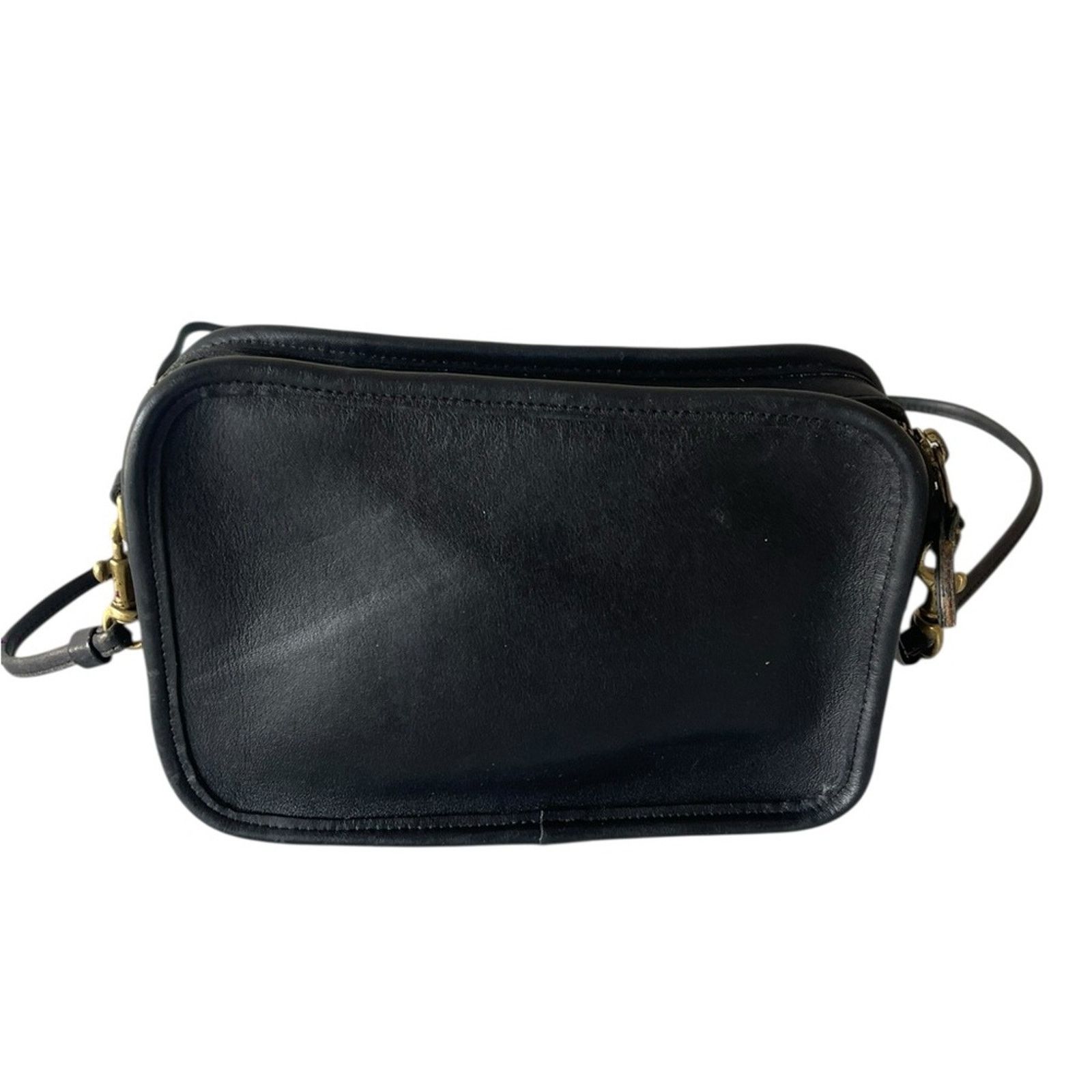 Coach Coach Black Leather Handcrafted Bag Size ONE SIZE - 2 Thumbnail