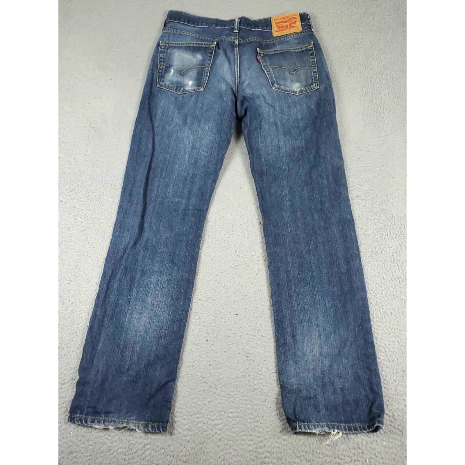 Levi's Levis Mens 32x32 Extra Large Blue Straight Leg Denim Casual Pants Size US 32 / EU 48 - 7 Thumbnail