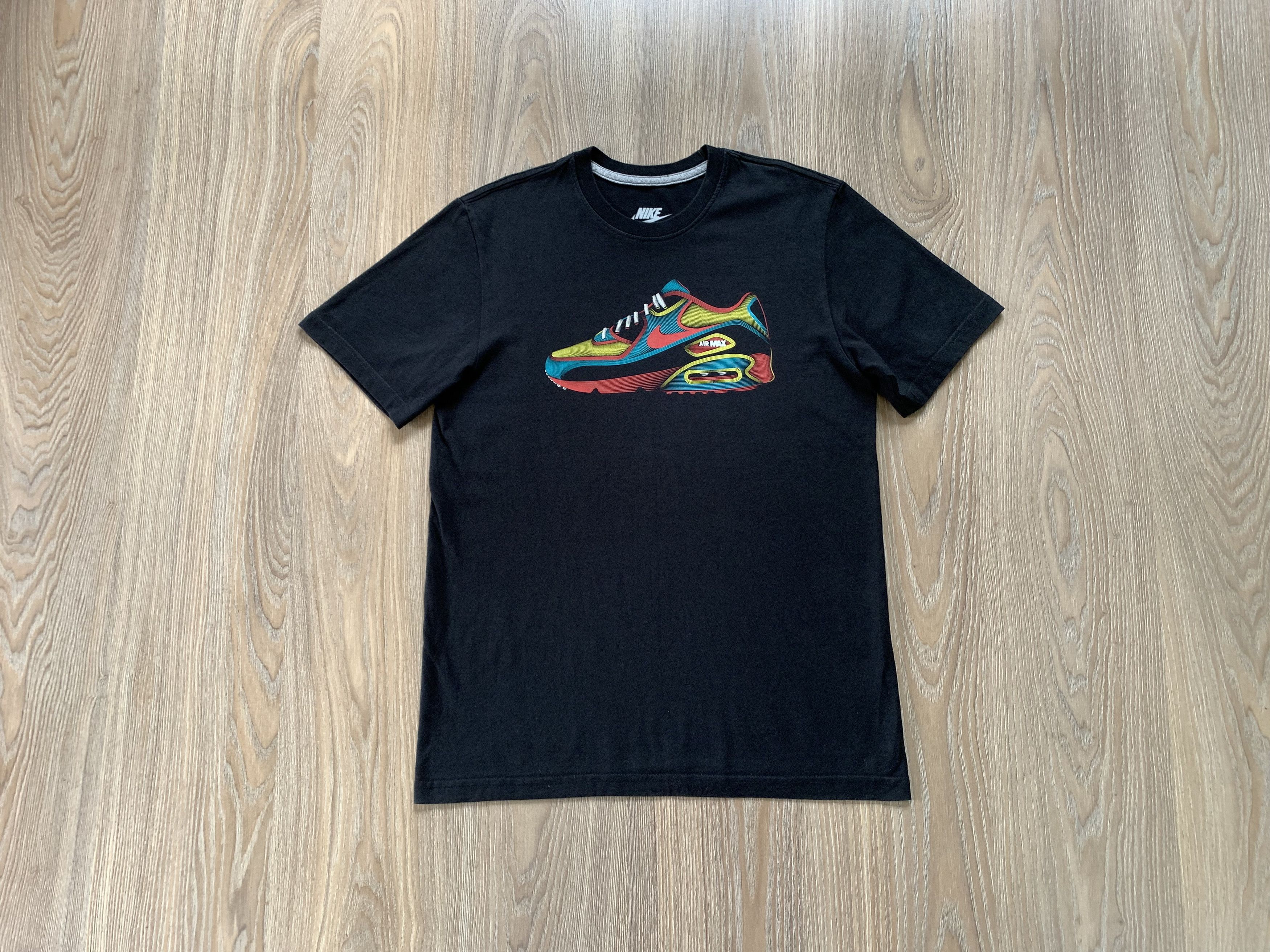 Nike Nike Regular Fit Cotton Printed T Shirt Size US M / EU 48-50 / 2 - 1 Thumbnail