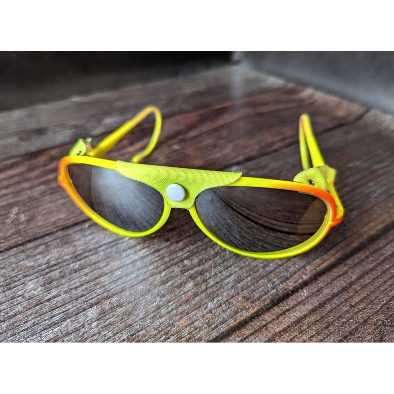 Vintage VINTAGE Cébé Sunglasses Yellow France Size ONE SIZE - 3 Thumbnail