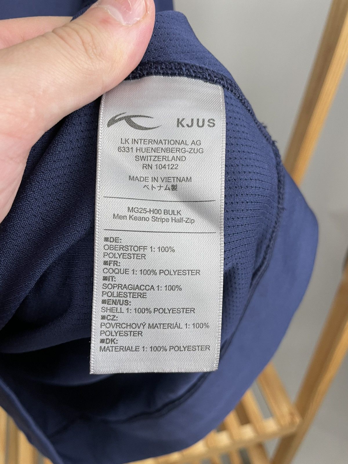KJUS Kjus men keano stripe half zip size L Size US L / EU 52-54 / 3 - 6 Thumbnail