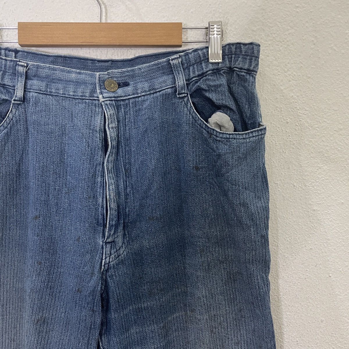 Japanese Brand Vintagw Canron Denim Jeans Size US 31 - 2 Thumbnail