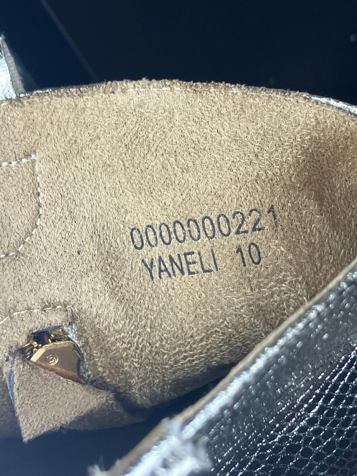 Other Shushop Yaneli Gold Snakeskin Heeled Ankle Boots Size 10 Size US 10 / IT 40 - 9 Thumbnail