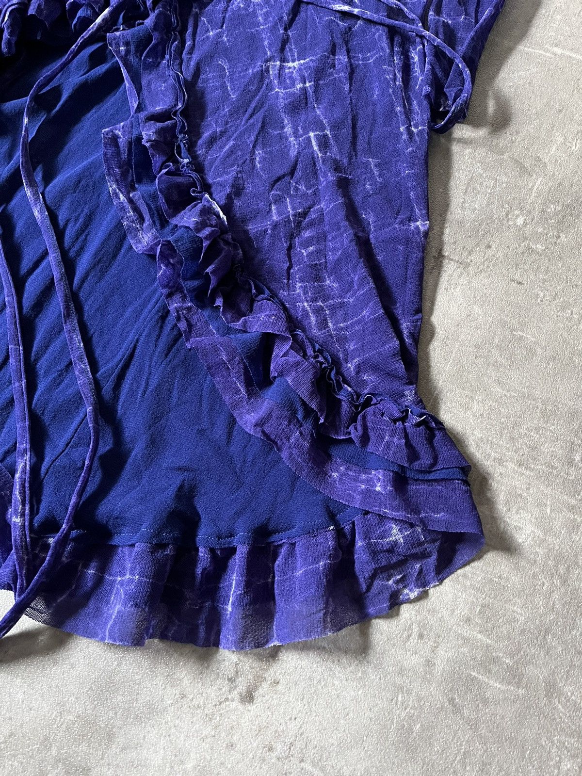 Jean Paul Gaultier Vintage Jean Paul Gaultier maille mesh purple dress Size M / US 6-8 / IT 42-44 - 3 Thumbnail