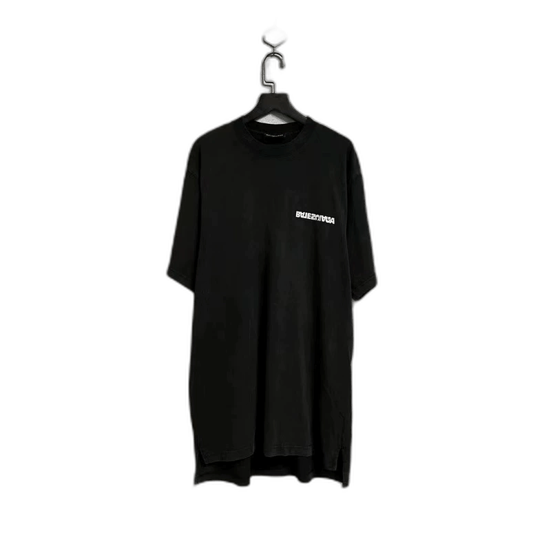 Balenciaga Balenciaga Reversed Logo Short Sleeve T-Shirt-yf Size US M / EU 48-50 / 2 - 1 Thumbnail