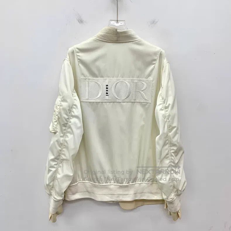 Dior Dior Color-matched logo letter embroidery stand-up collar Size US M / EU 48-50 / 2 - 4 Thumbnail
