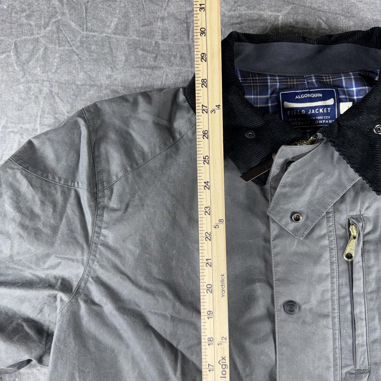 Other Algonquin Guideboat Company Jacket Men's L Grey Field Jacket Size US L / EU 52-54 / 3 - 2 Thumbnail