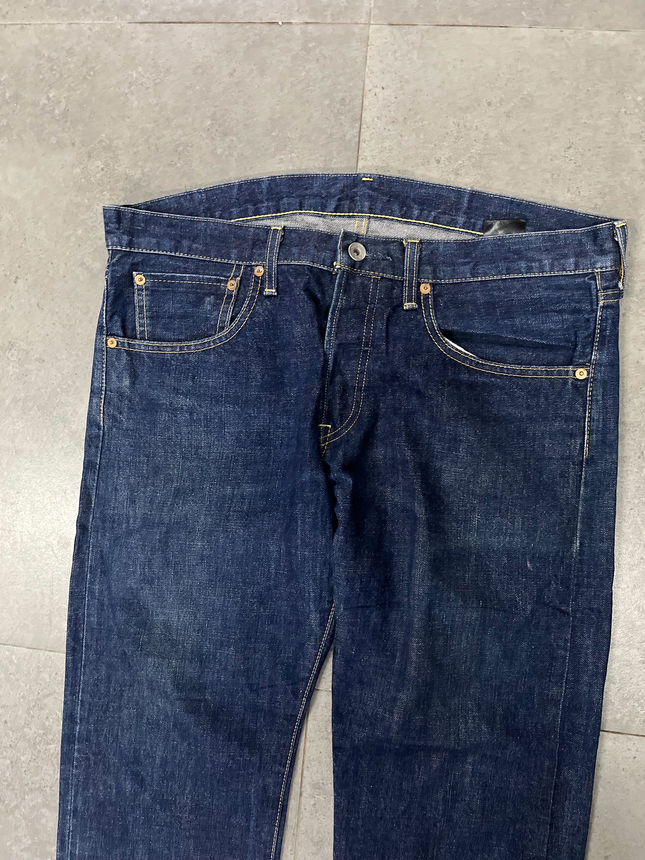 Designer × Japanese Brand × United Arrows Beauty & Youth United Arrows Tight Selvedge Jeans Size US 36 / EU 52 - 2 Thumbnail