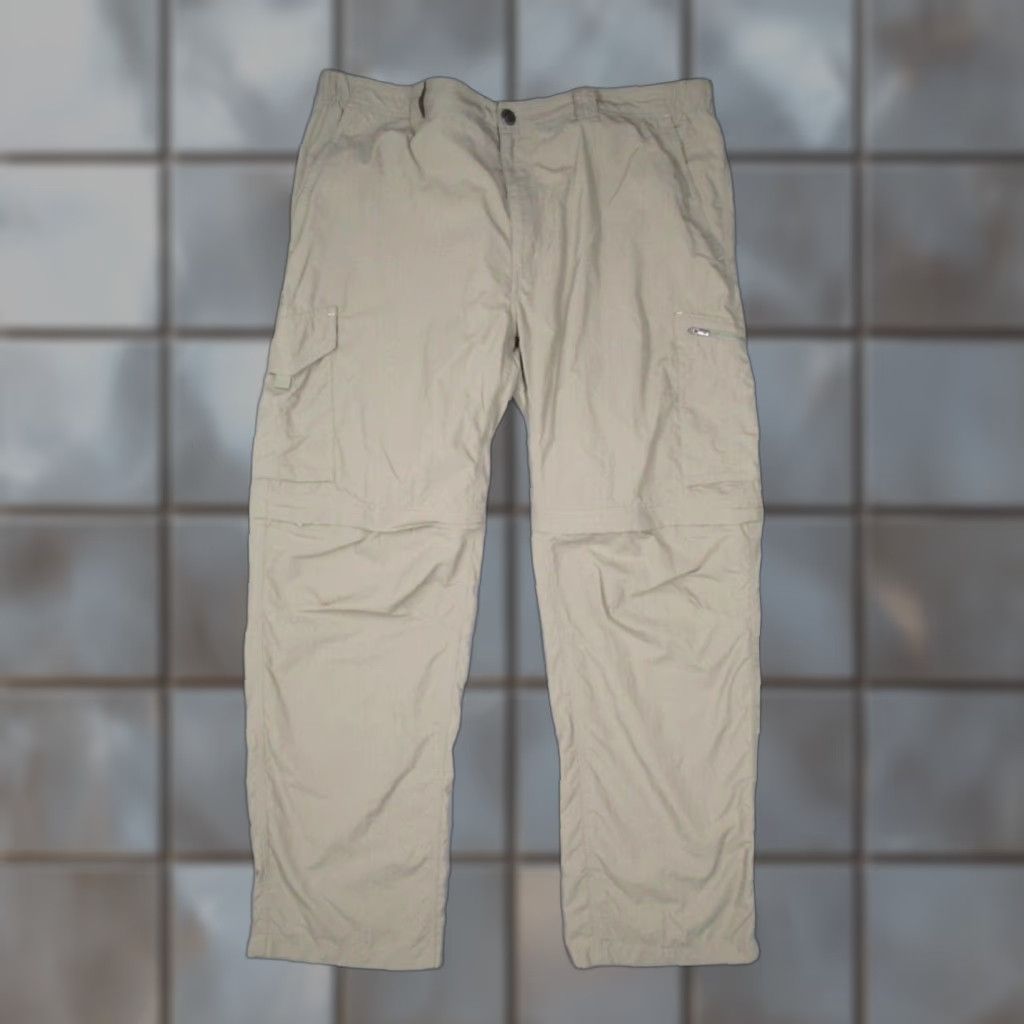 Vintage VINTAGE Columbia Pants Mens 40 Beige Convertible Nylon Cargo Classic Work Utility Outdoor 2010s Mens Size US 40 / EU 56 - 1 Thumbnail