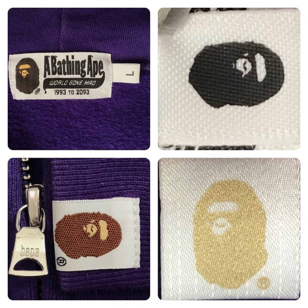 Bape BAPE White Tiger full zip hoodie a bathing ape Size US L / EU 52-54 / 3 - 7 Thumbnail