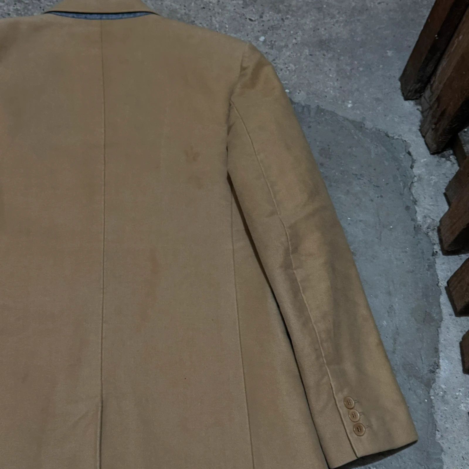 Helmut Lang 90s Helmut Lang heavy moleskin cotton chesterfield coat Size US XL / EU 56 / 4 - 10 Thumbnail
