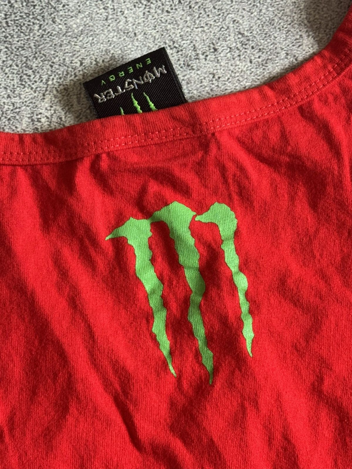 Fox Racing Monster Energy XXL biglogo racing tank top sleeveless shirt Size US XXL / EU 58 / 5 - 13 Thumbnail
