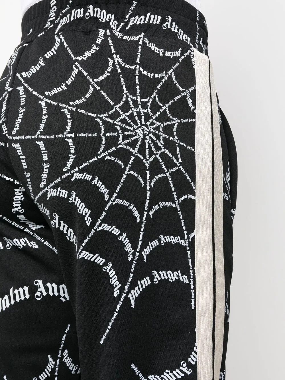 Palm Angels o1y0325 Logo Jogger & Sweatpant in Black/White Size US 36 / EU 52 - 2 Thumbnail