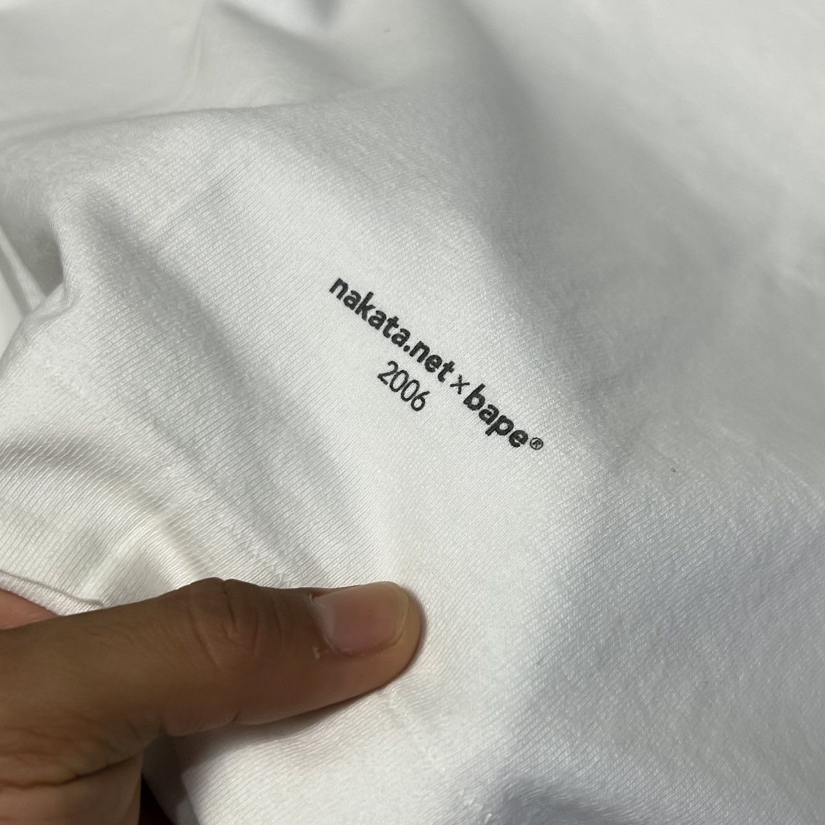 Bape Vintage Nakata Net X Bape Tee Size US L / EU 52-54 / 3 - 4 Thumbnail